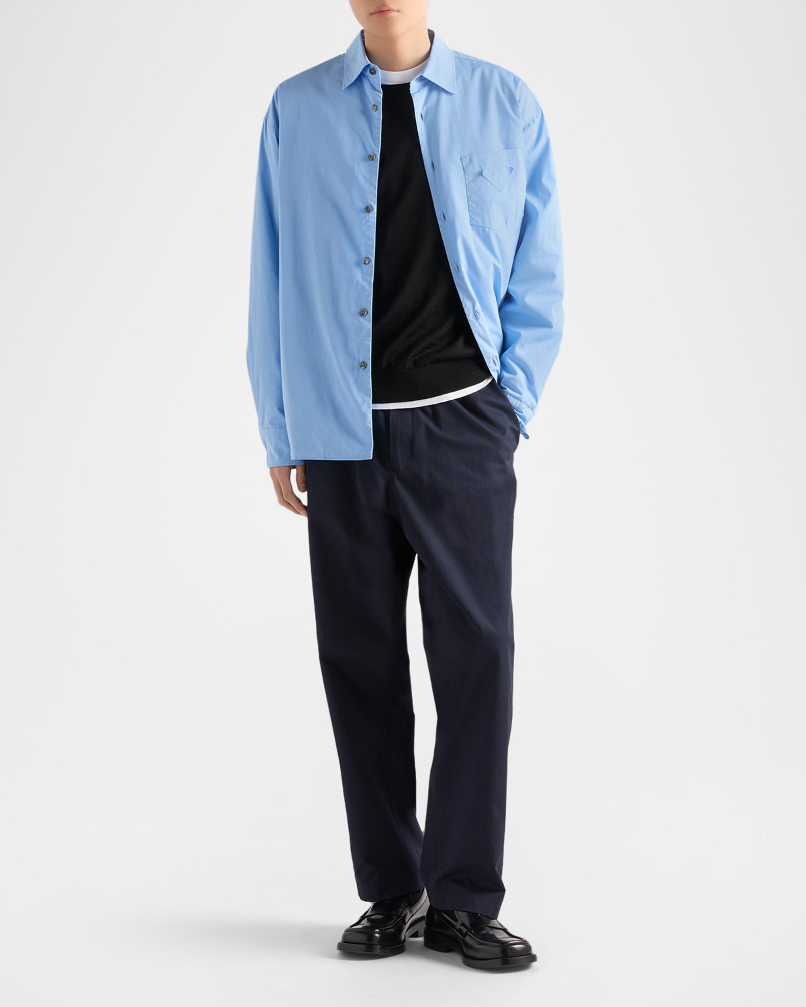 Prada Men's Worsted Wool Crew-Neck Sweater | Neiman Marcus