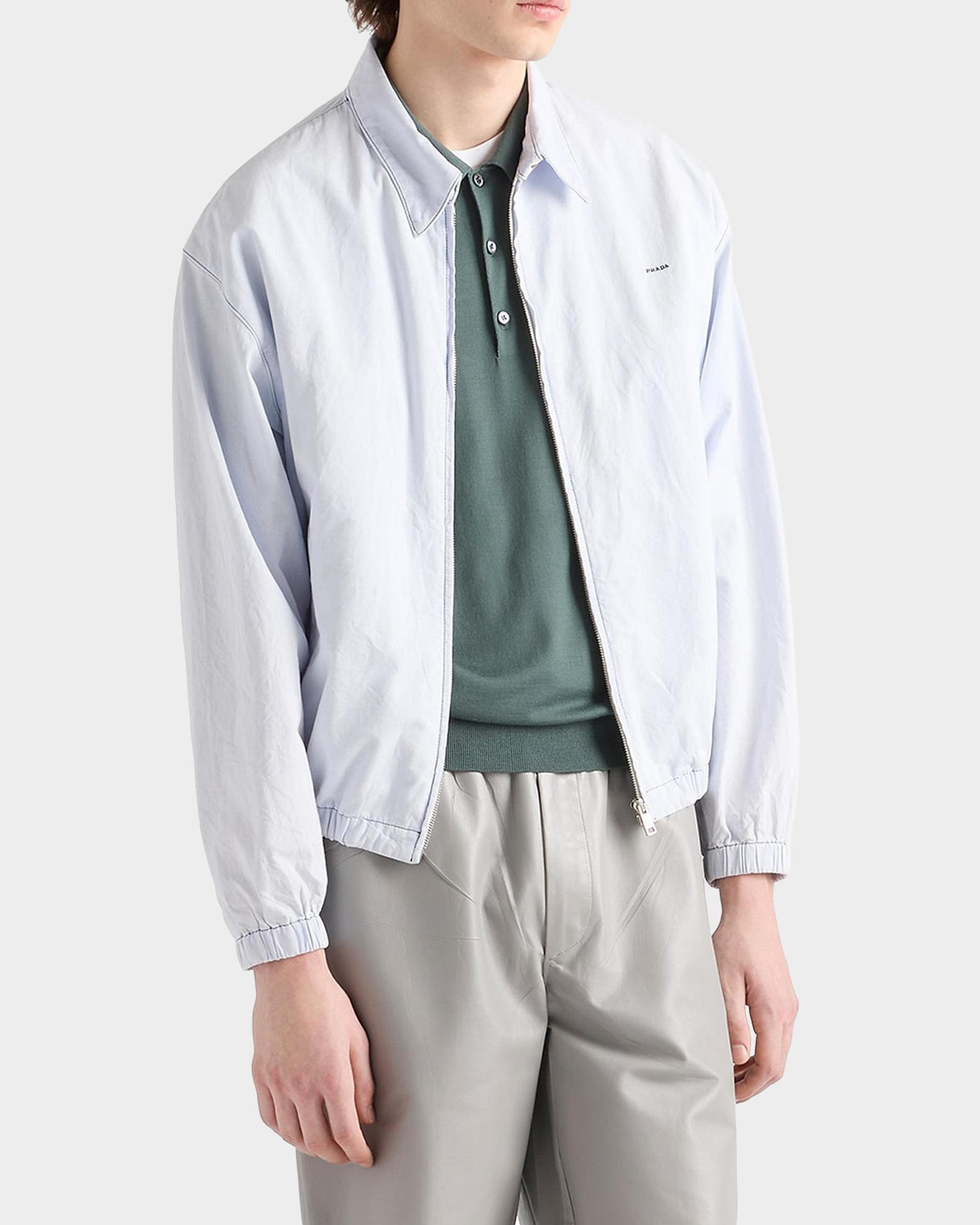 Prada Men's Superfine Wool Polo Shirt | Neiman Marcus