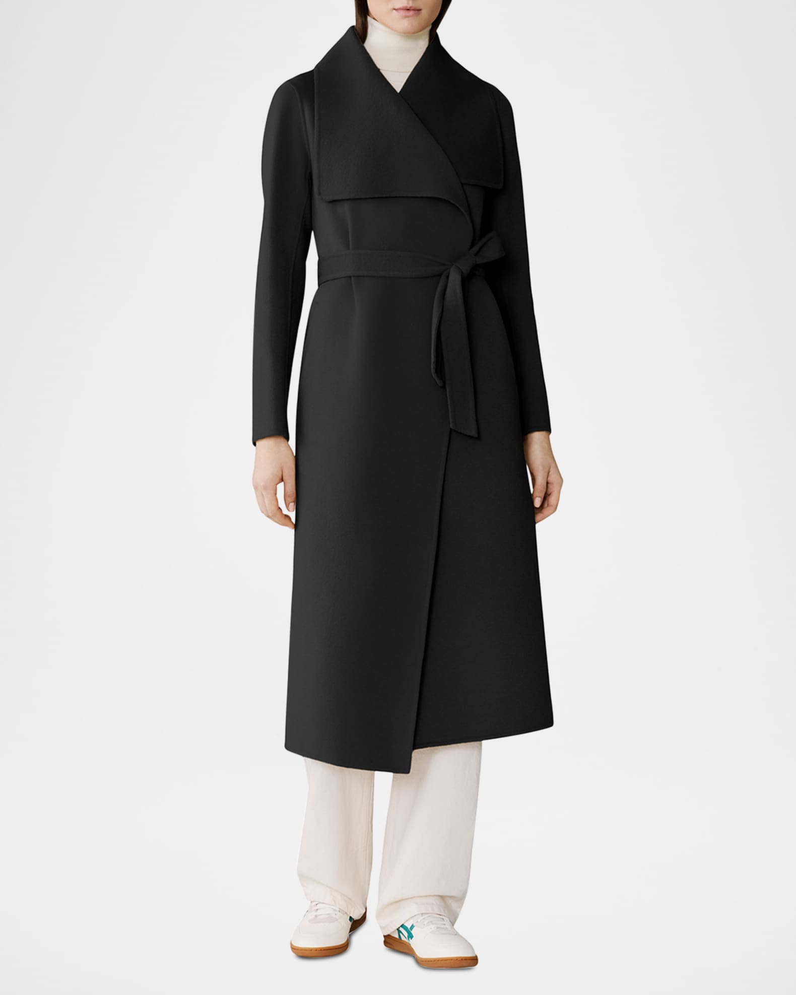 Britta-U Wool Wrap Coat | Neiman Marcus