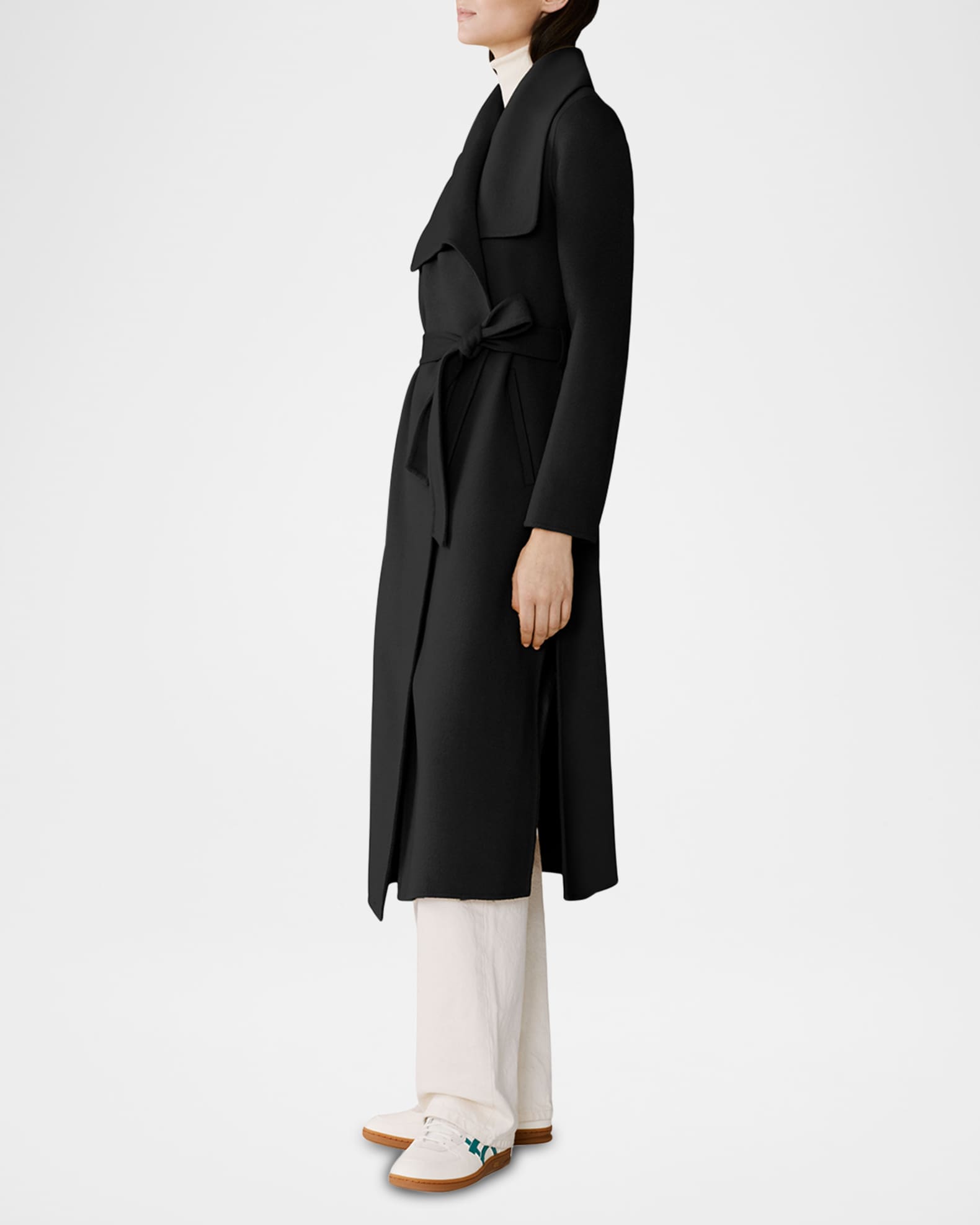 Britta-U Wool Wrap Coat | Neiman Marcus