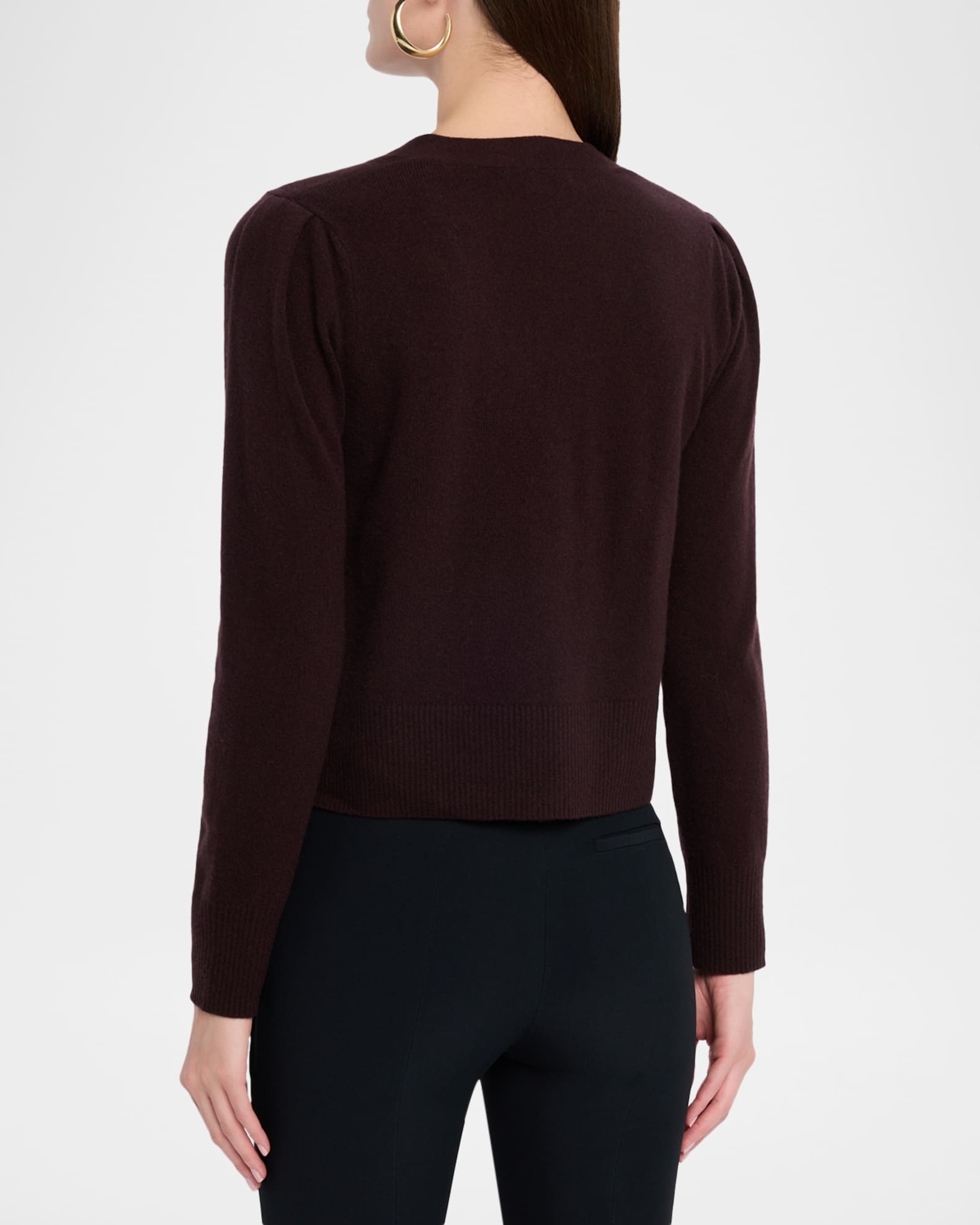 Veronica Beard Daro Cashmere Cardigan Petal