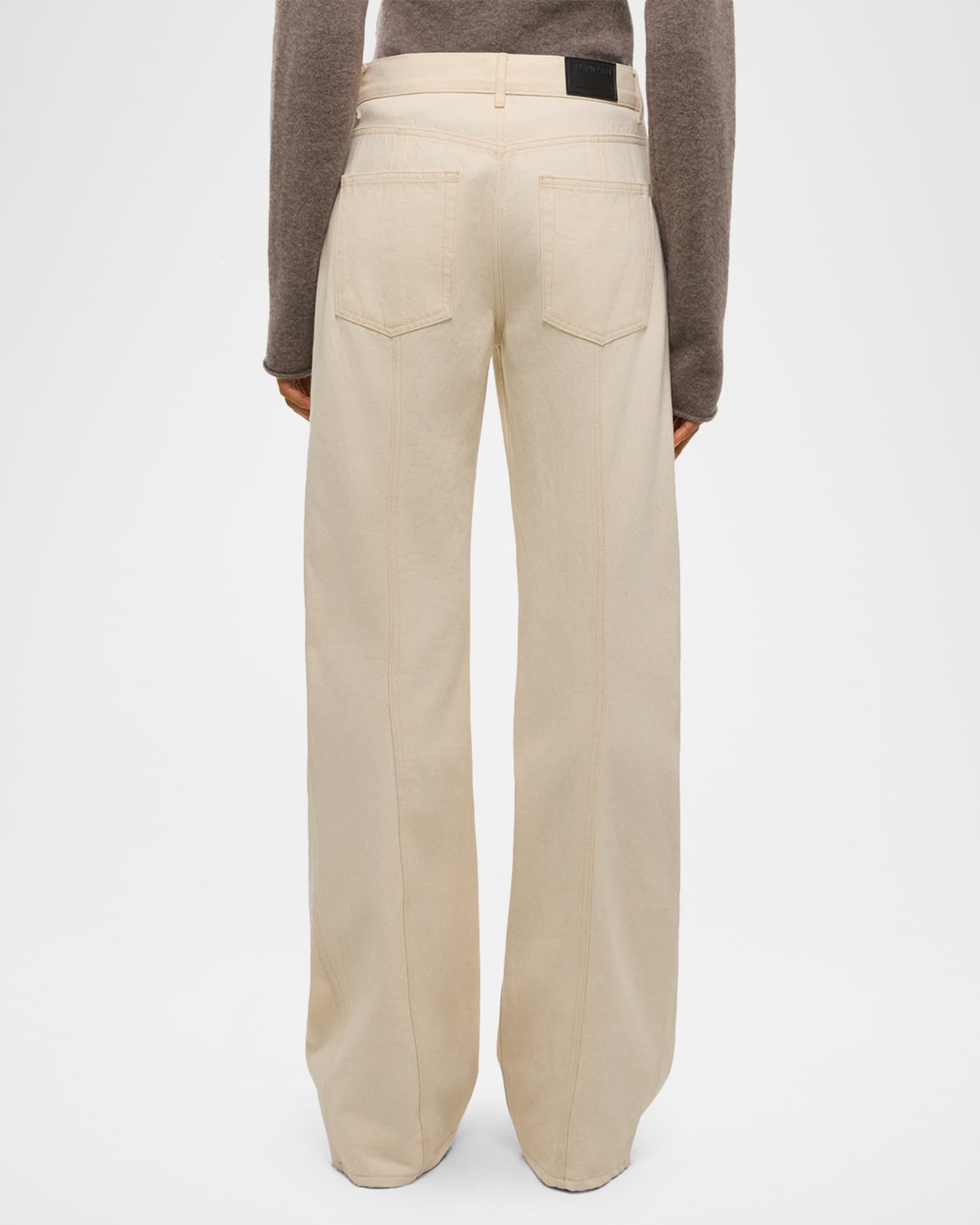 Helmut Lang Wide-Leg Ski Jeans | Neiman Marcus