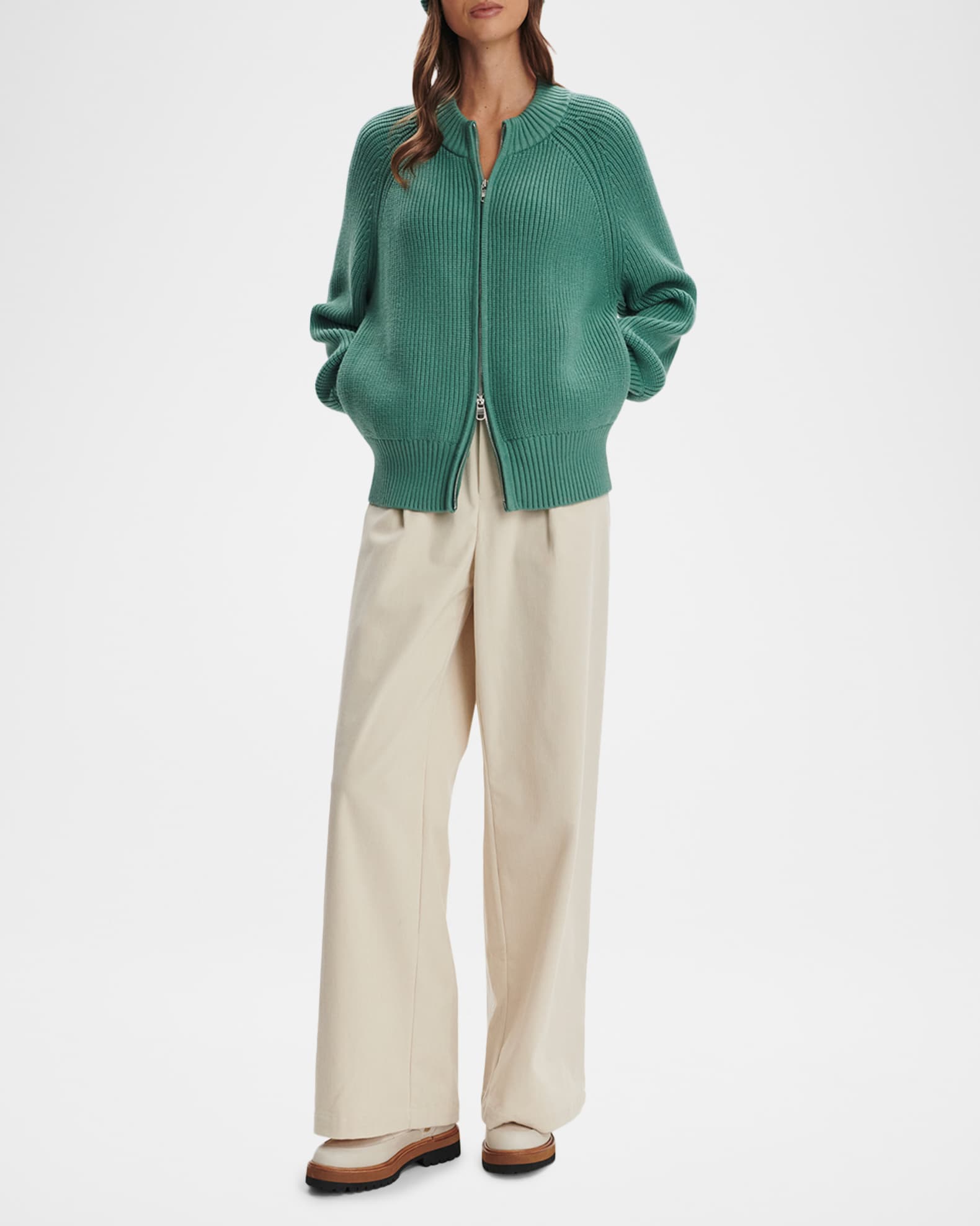 Varley Milo Knit Jacket | Neiman Marcus