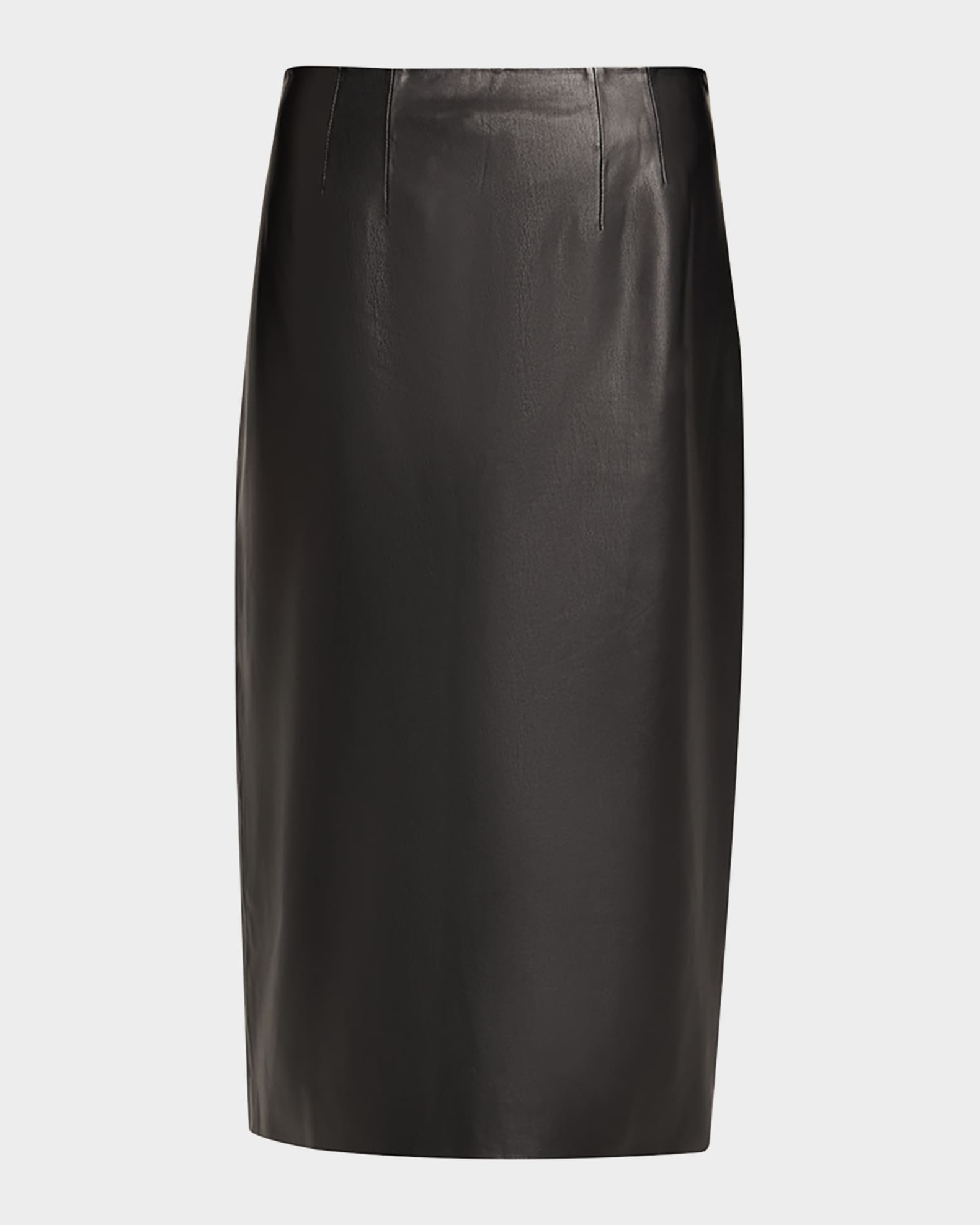 Holmes Vegan Leather Pencil Skirt
