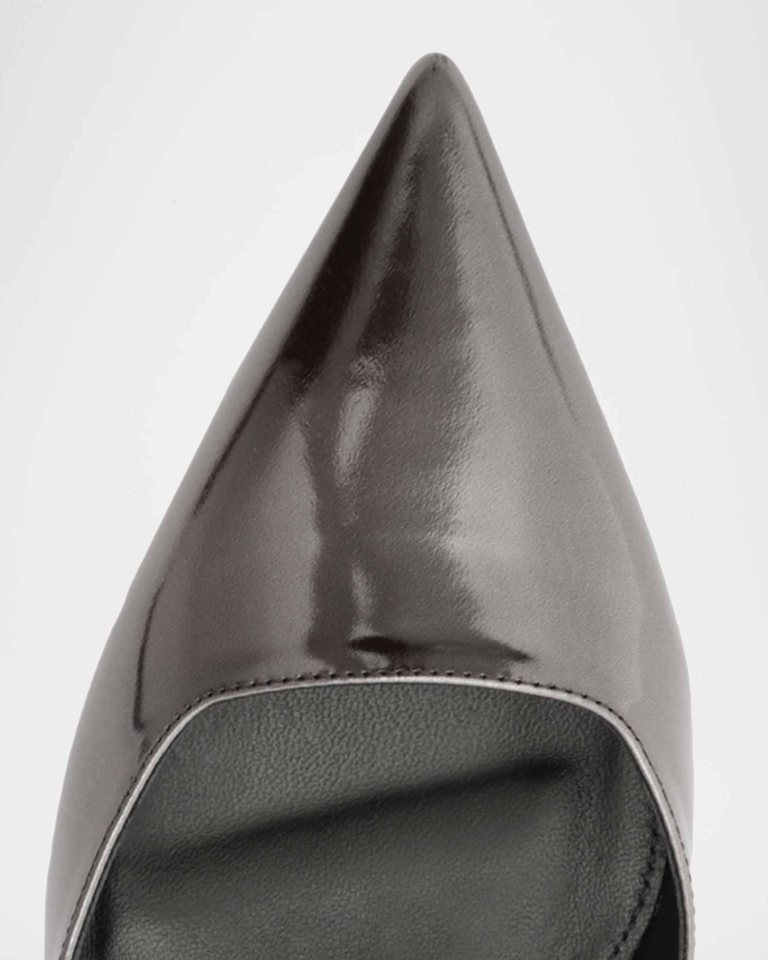 Alexandre Birman 85mm Tita Wrap Metallic Leather Pumps | Neiman Marcus