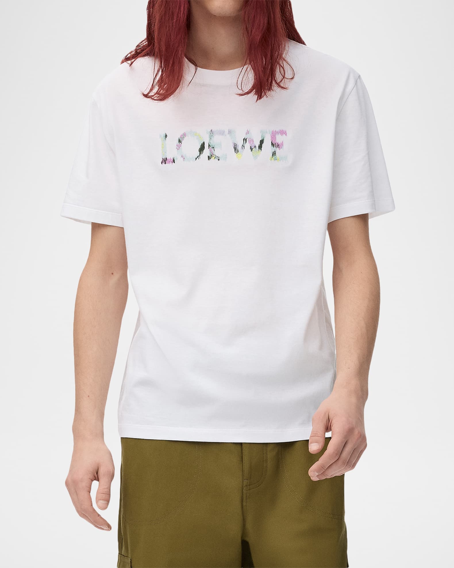 Loewe Men's Graphic Logo T-Shirt | Neiman Marcus