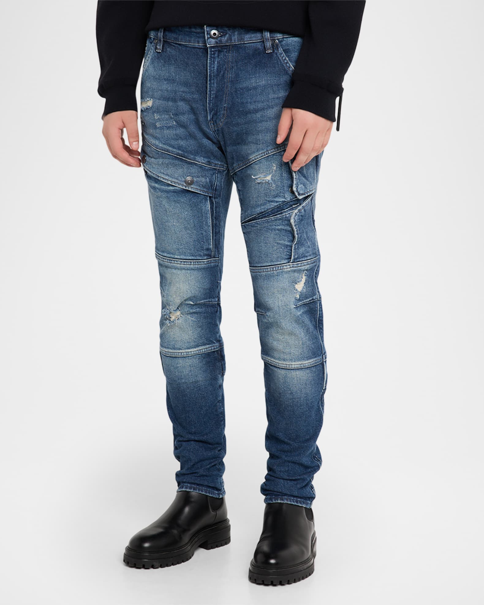G-STAR RAW Men's Airblaze 3D Stretch Skinny Jeans | Neiman Marcus