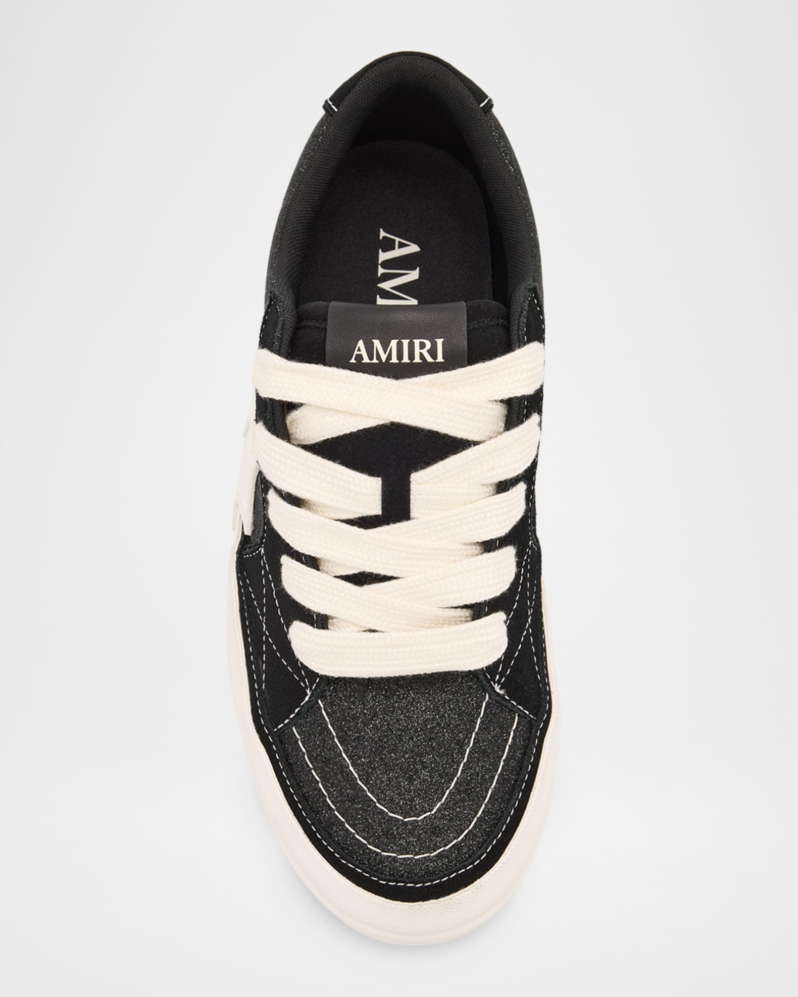 Amiri Men's Sunset Skate Glitter Leather Low-Top Sneakers | Neiman
