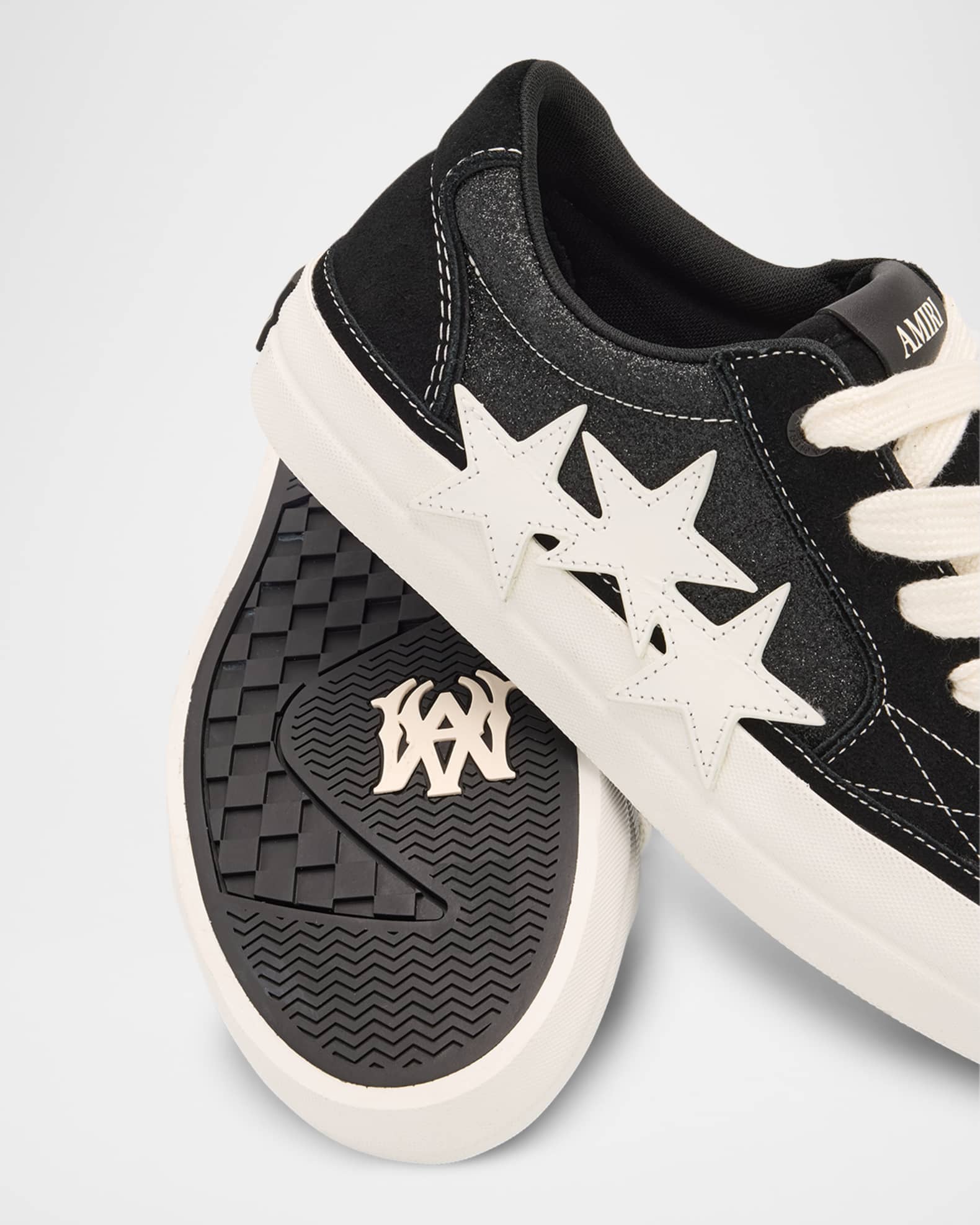 Amiri スニーカー Amiri Men's Sunset Skate Glitter Leather Low-Top Sneakers | Neiman