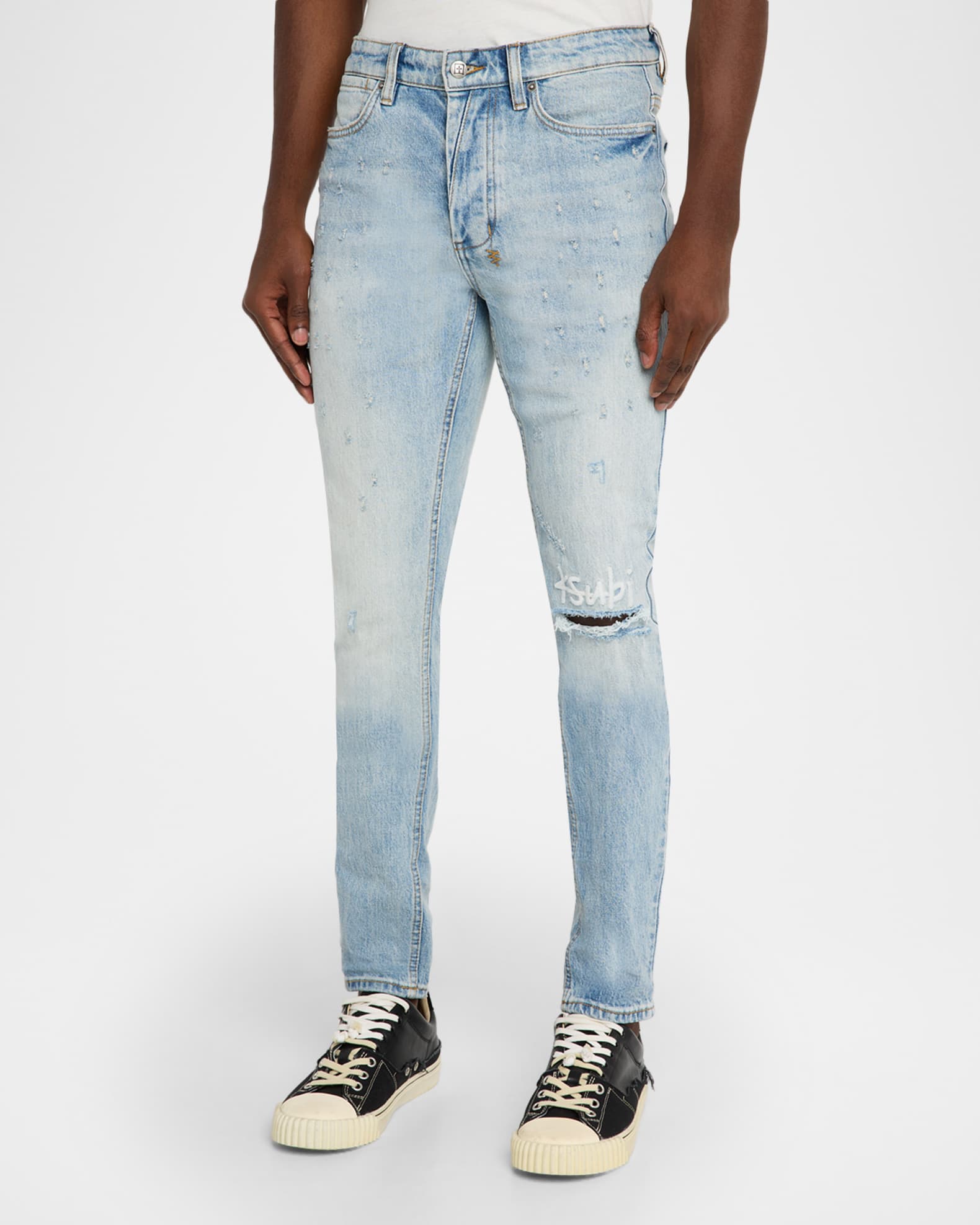 Ksubi Men's Van Winkle Manhattan 1999 Skinny Jeans | Neiman Marcus