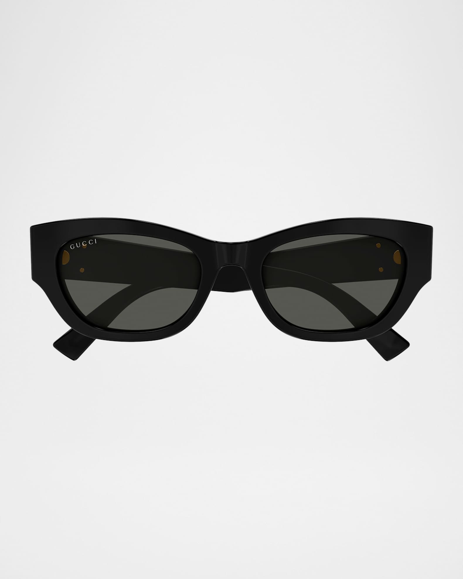 Gucci GG Extruded 53mm Acetate Cat-Eye Sunglasses | Neiman Marcus