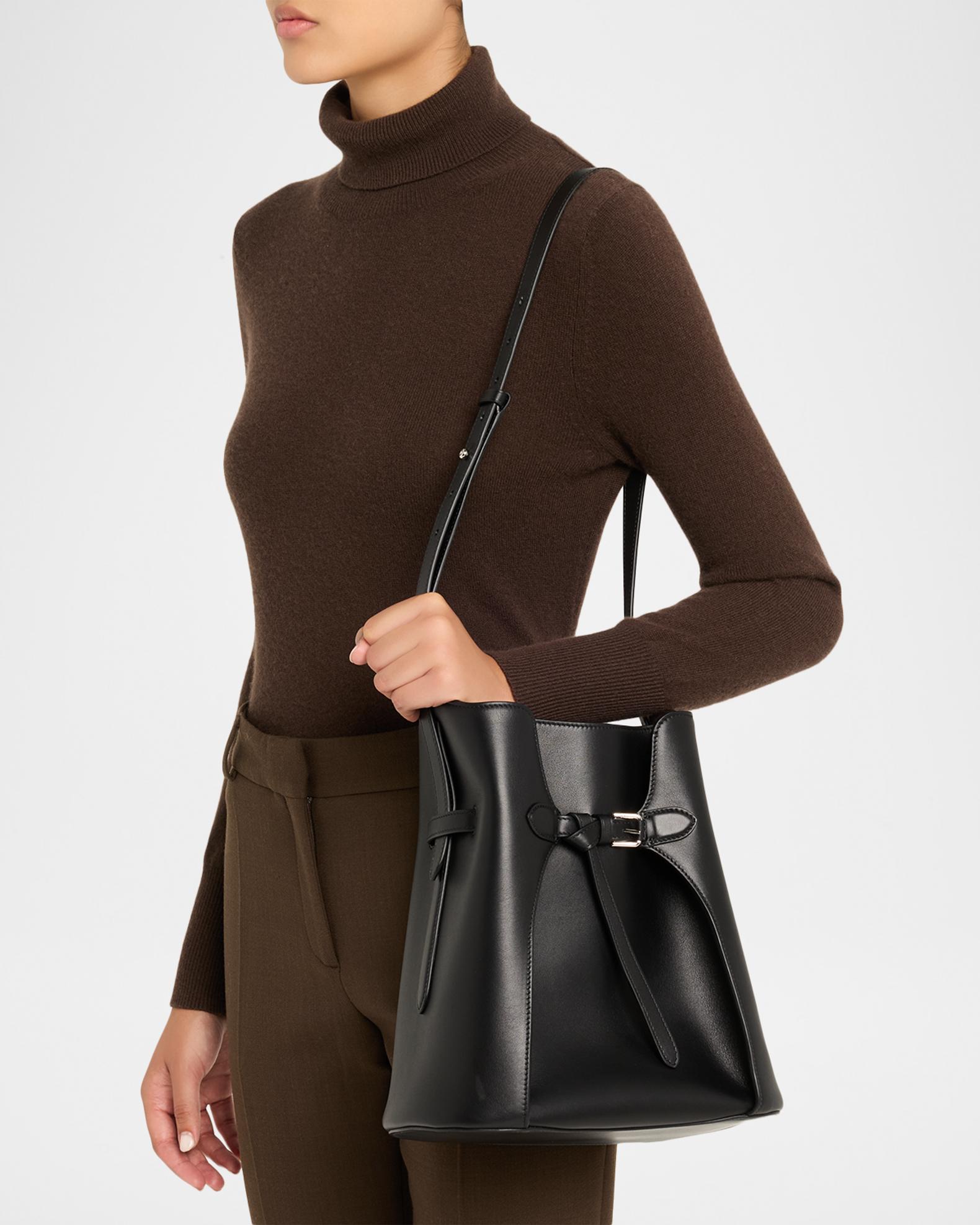 Ralph Lauren Collection The Ralph Calfskin Bucket Bag | Neiman Marcus