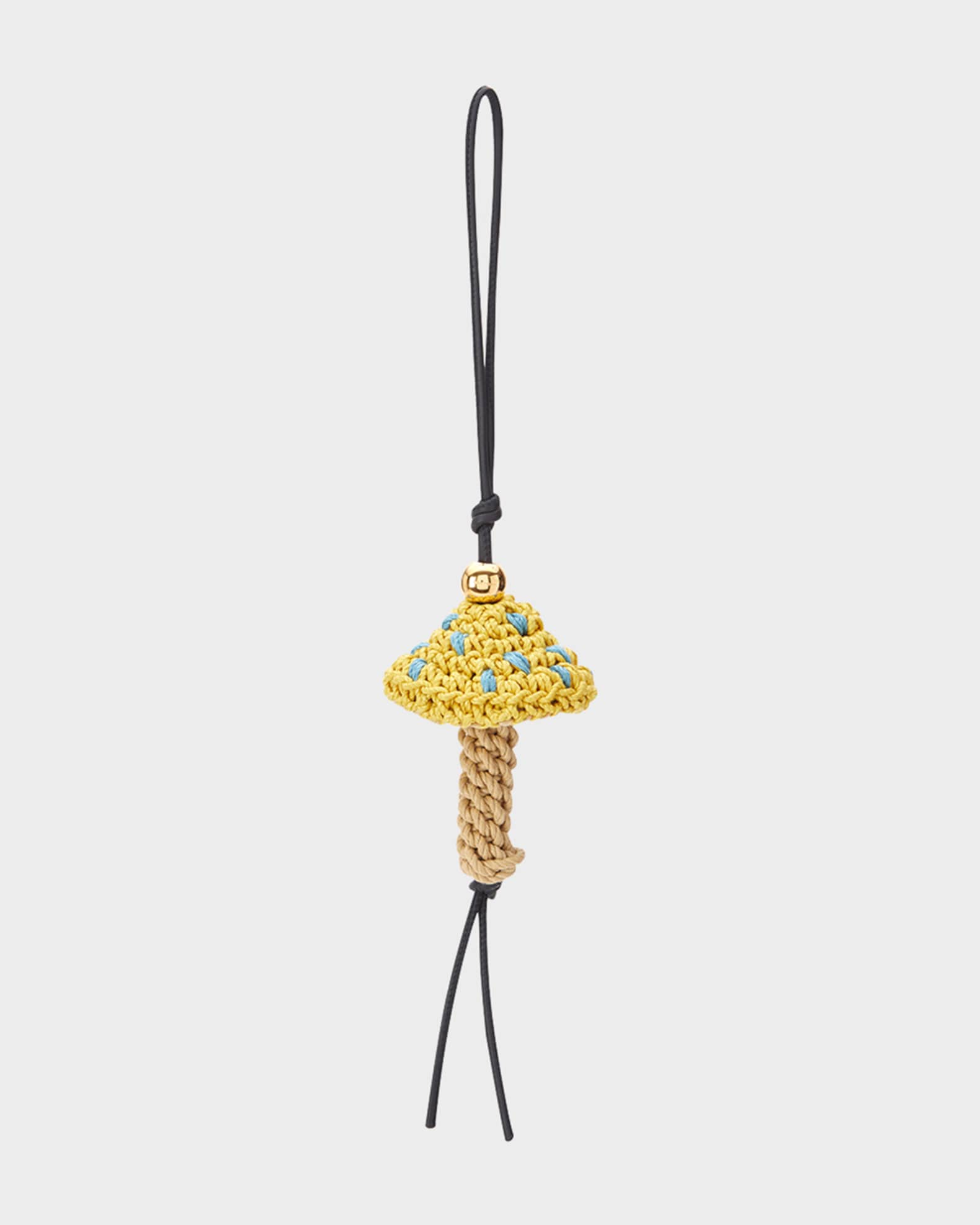 Loewe Woven Mushroom Bag Charm | Neiman Marcus