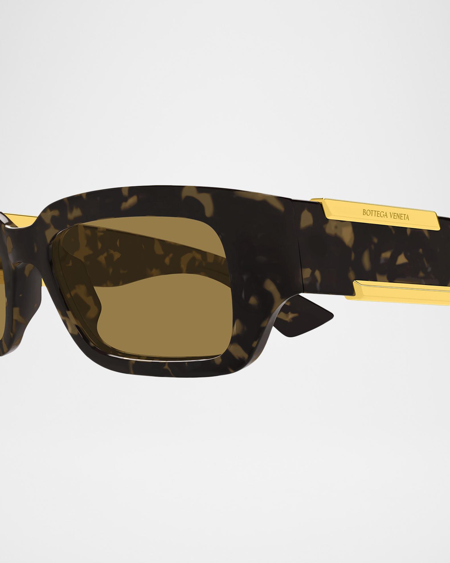 Bottega Veneta Black Avana Sunglasses ?️ Bottega Veneta Bv1357s Havana Female Rectangle Sunglasses  main image 3