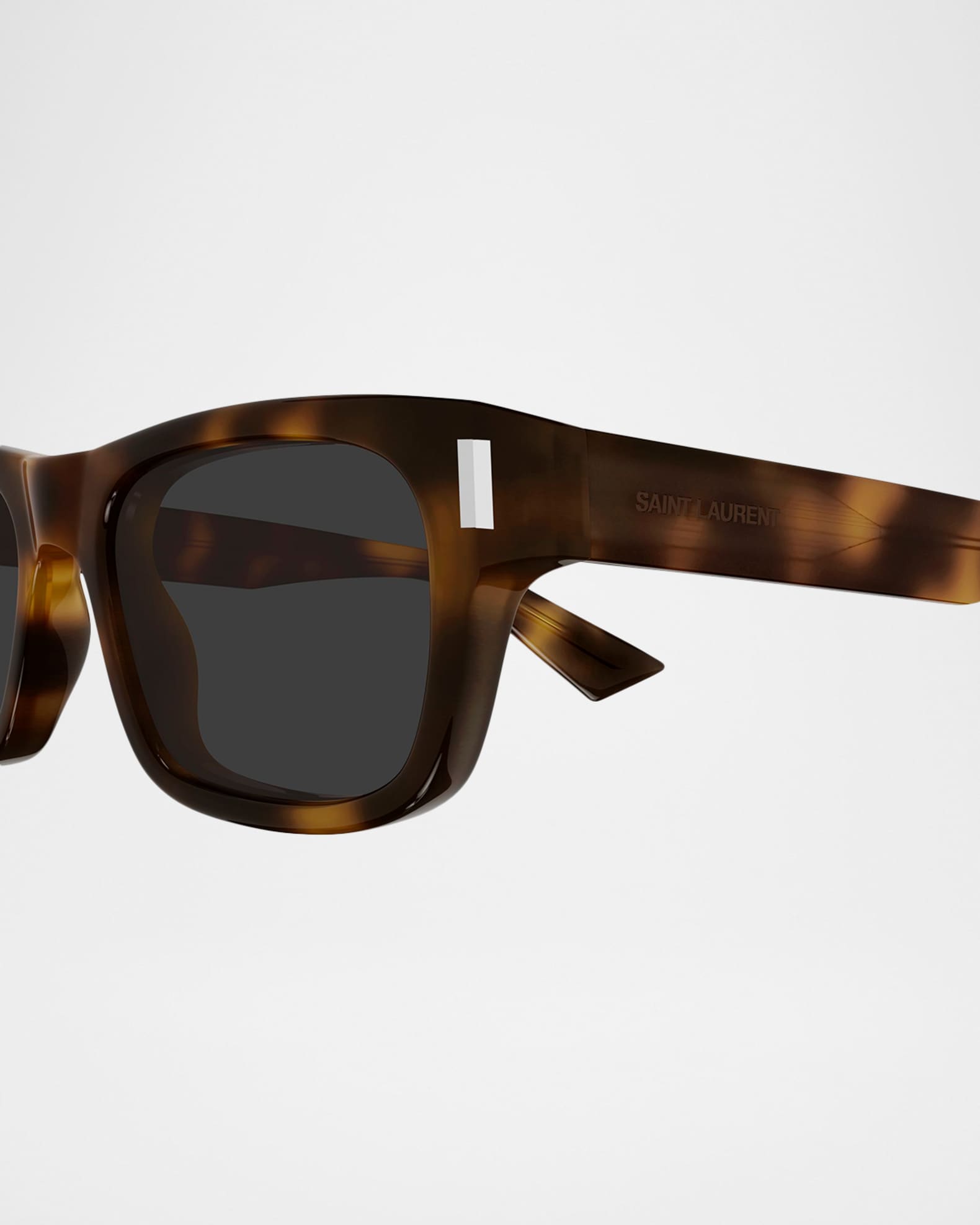 Saint Laurent Men's SL 83-002 Plastic Rectangle Sunglasses