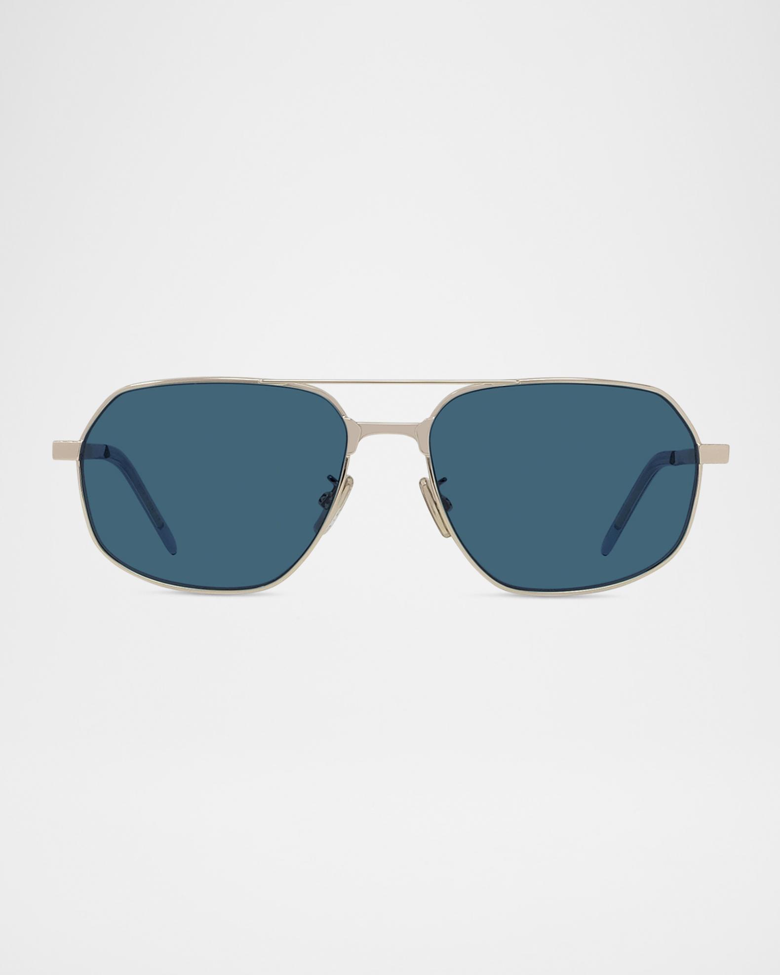 Givenchy GV One 57mm Metal Aviator Sunglasses | Neiman Marcus display picture 1