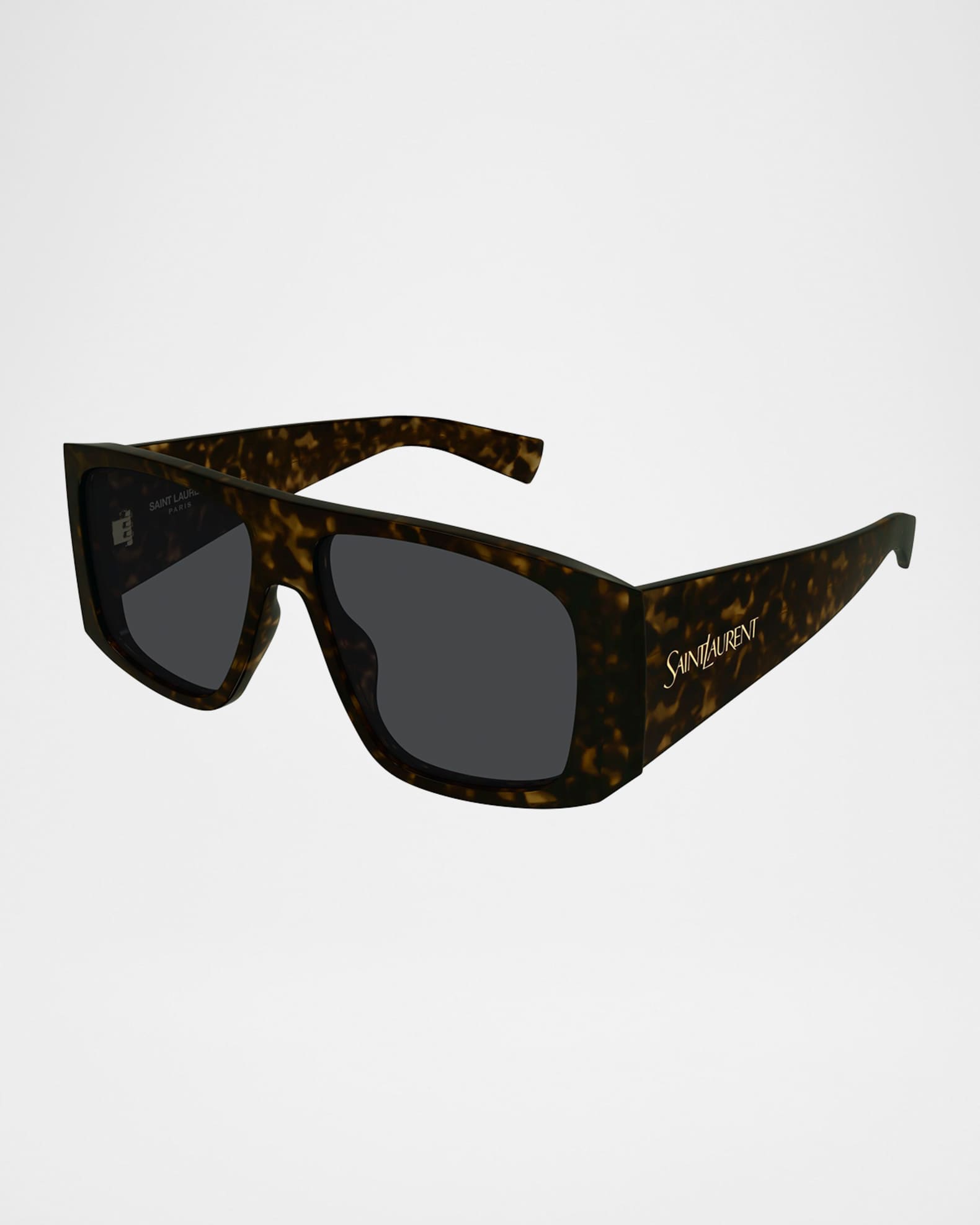 Saint Laurent 57mm Acetate Semi-Shield Sunglasses | Neiman Marcus