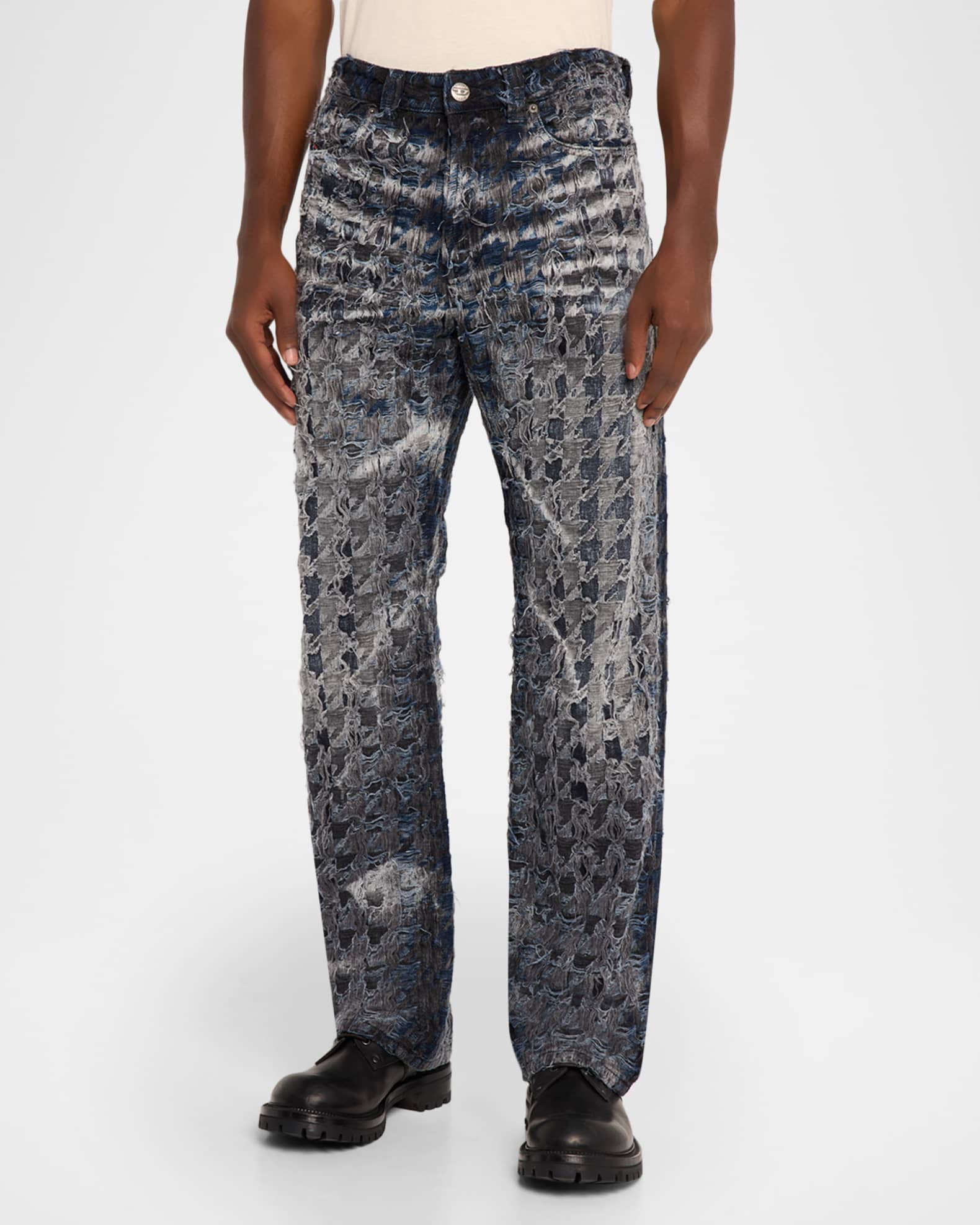 Diesel Men's 1980 D-Eeper 0cebl Relaxed-Fit Jeans | Neiman Marcus