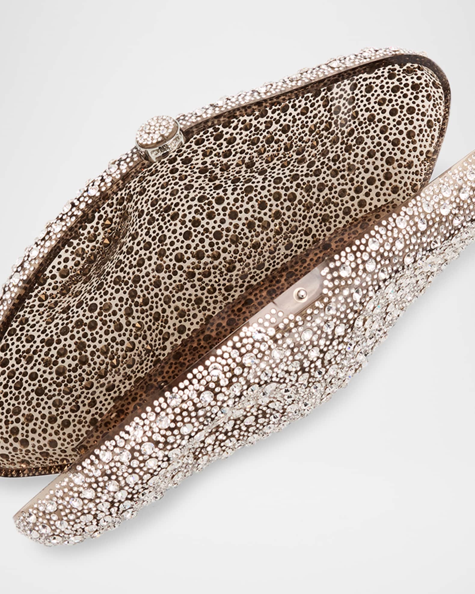 Cult Gaia The Caldera Rhinestone Acrylic Clutch Bag | Neiman Marcus