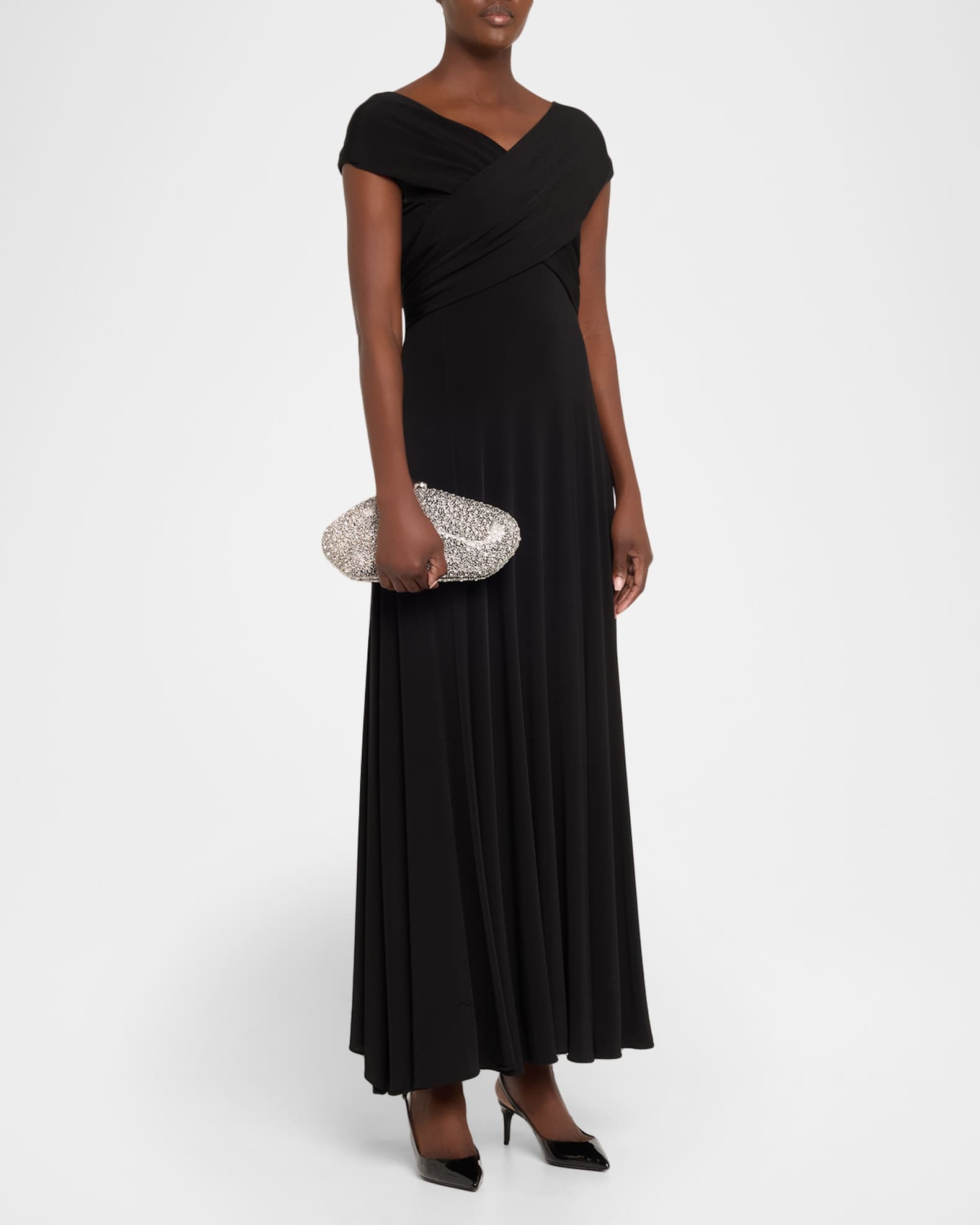 Cult Gaia The Caldera Rhinestone Acrylic Clutch Bag | Neiman Marcus