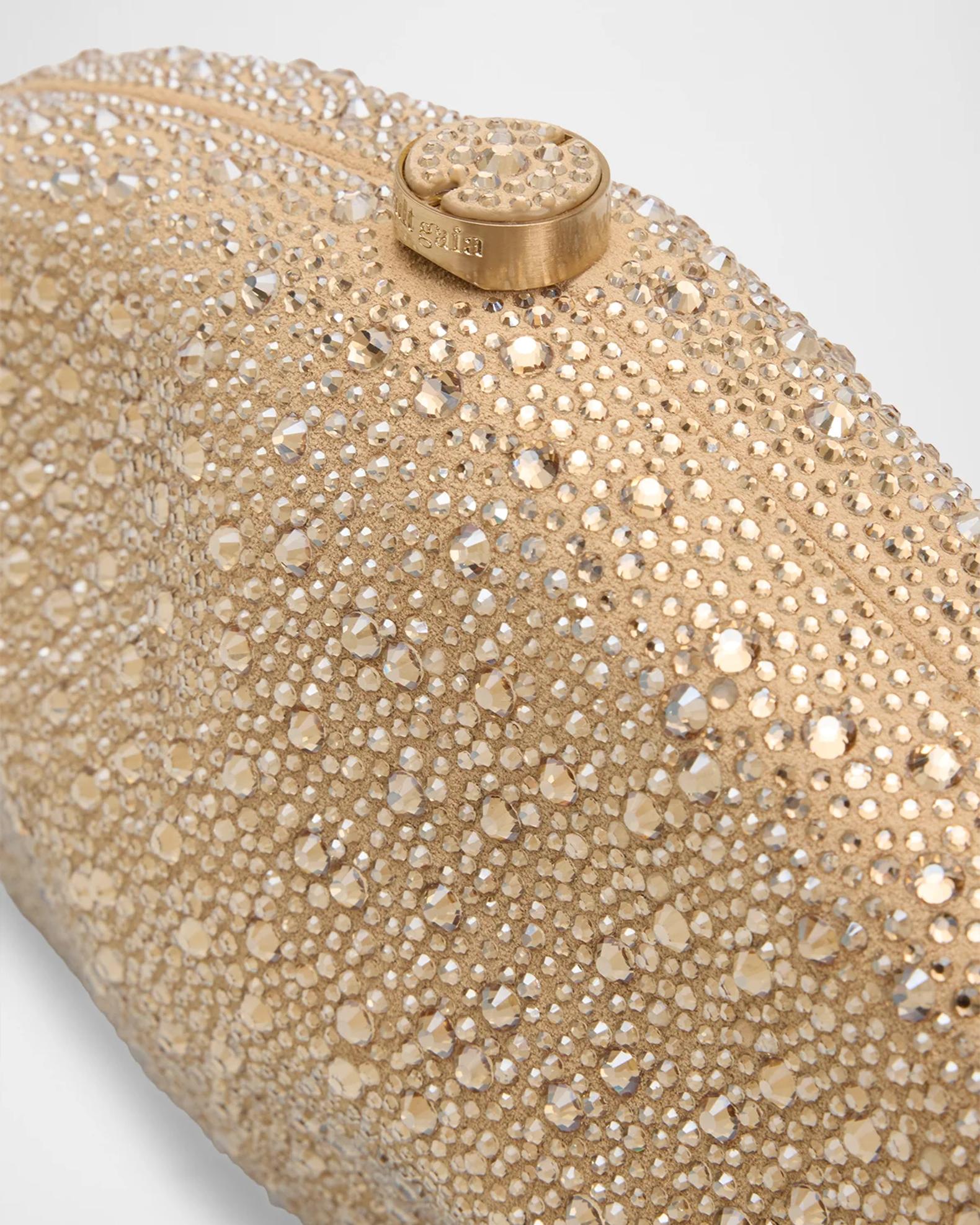 Cult Gaia The Caldera Rhinestone Acrylic Clutch Bag | Neiman Marcus