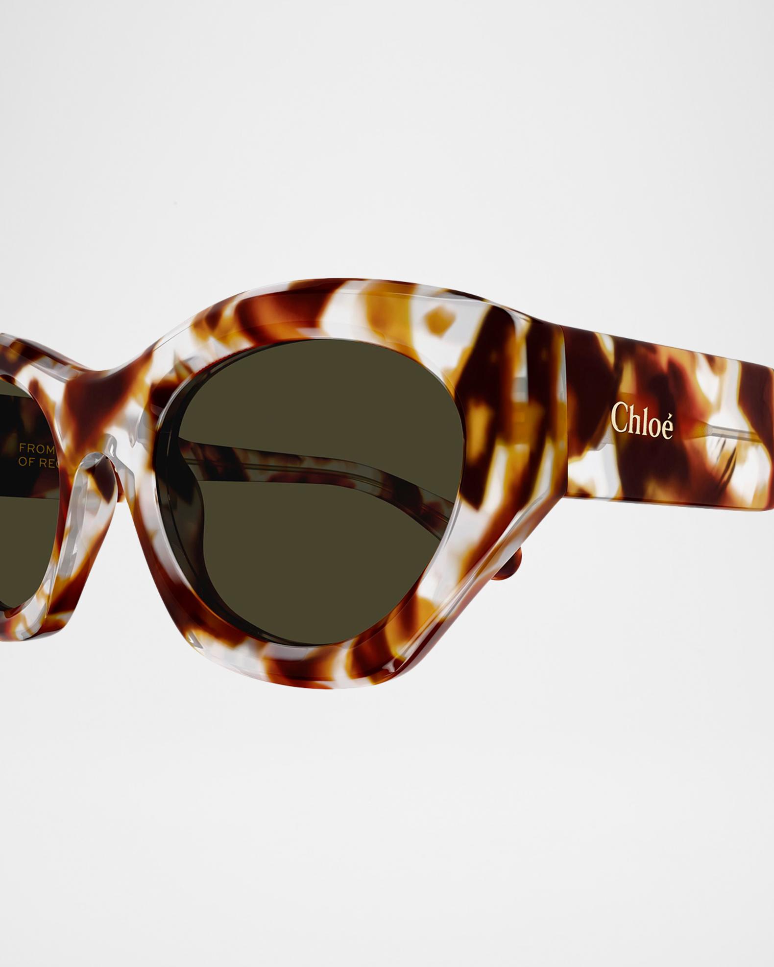 Chloe Havana 62mm Acetate Cat-Eye Sunglasses | Neiman Marcus