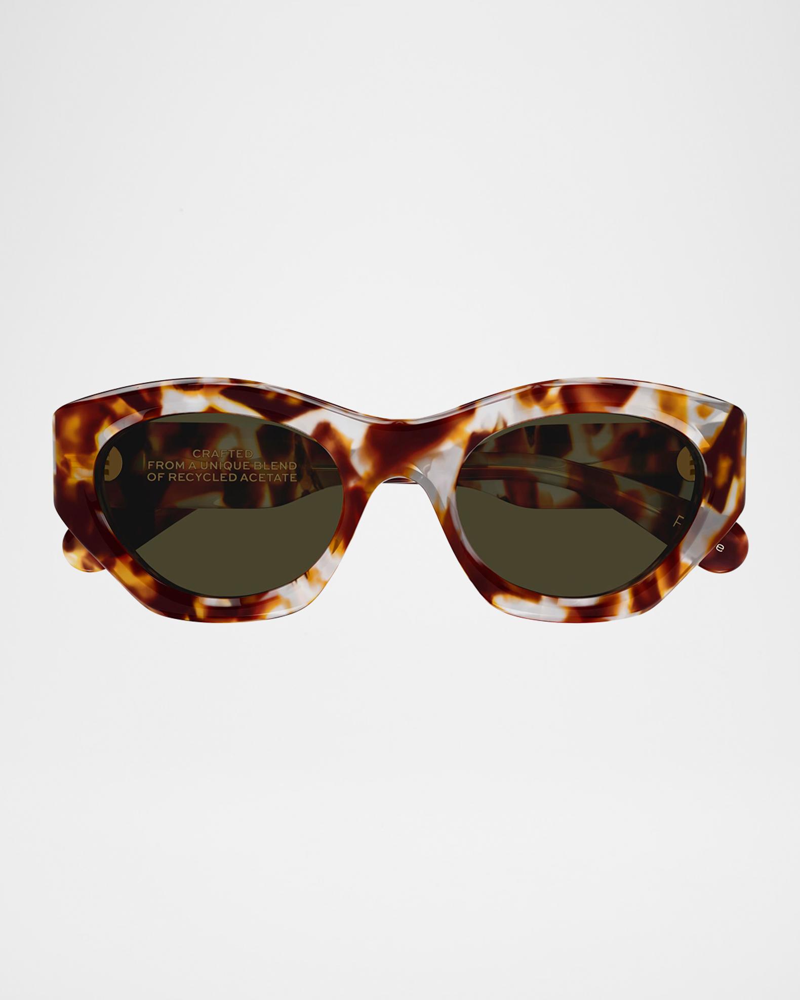 Chloe Havana 62mm Acetate Cat-Eye Sunglasses | Neiman Marcus
