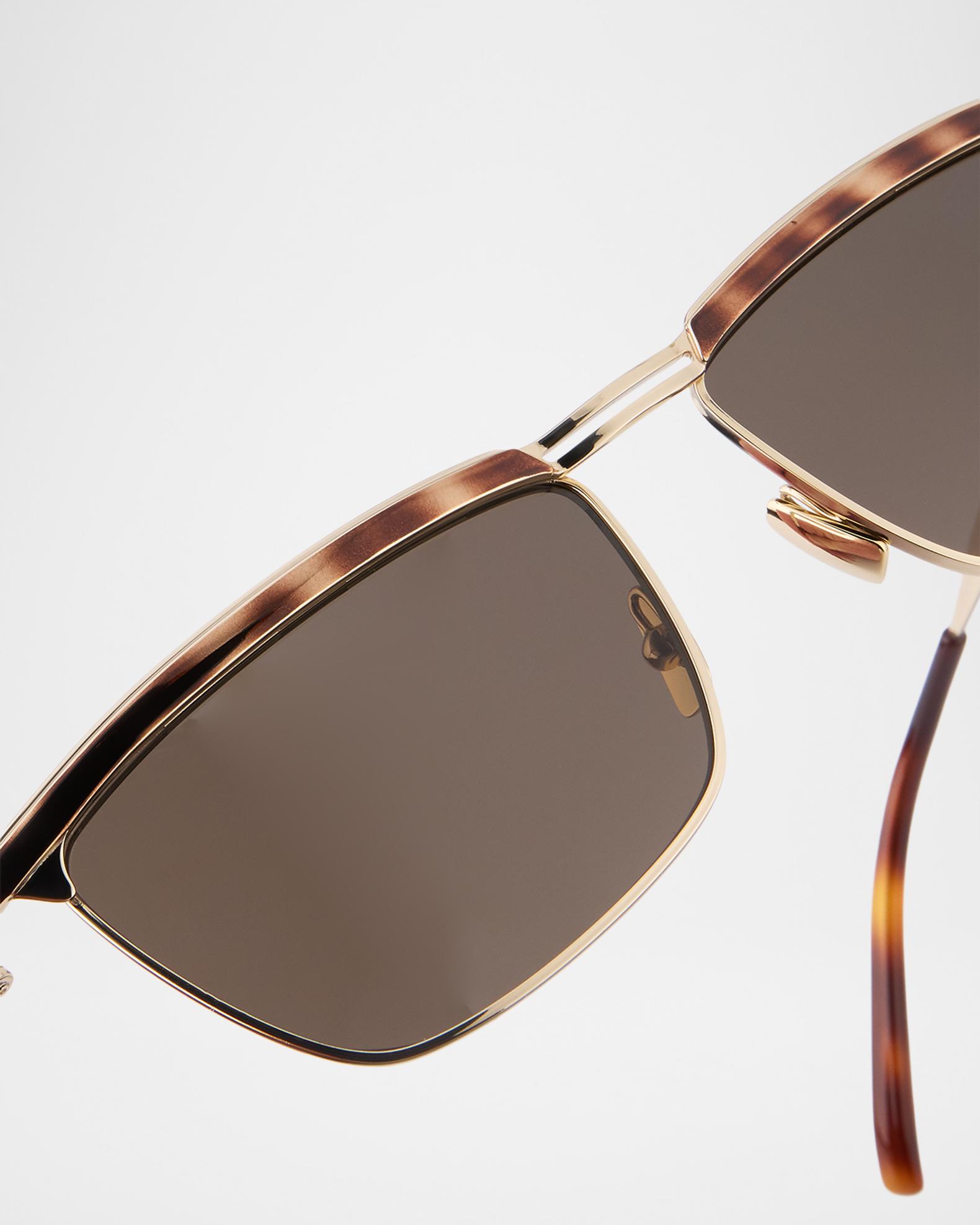 Saint Laurent Men's Joe 57mm Metal & Nylon Browline Sunglasses