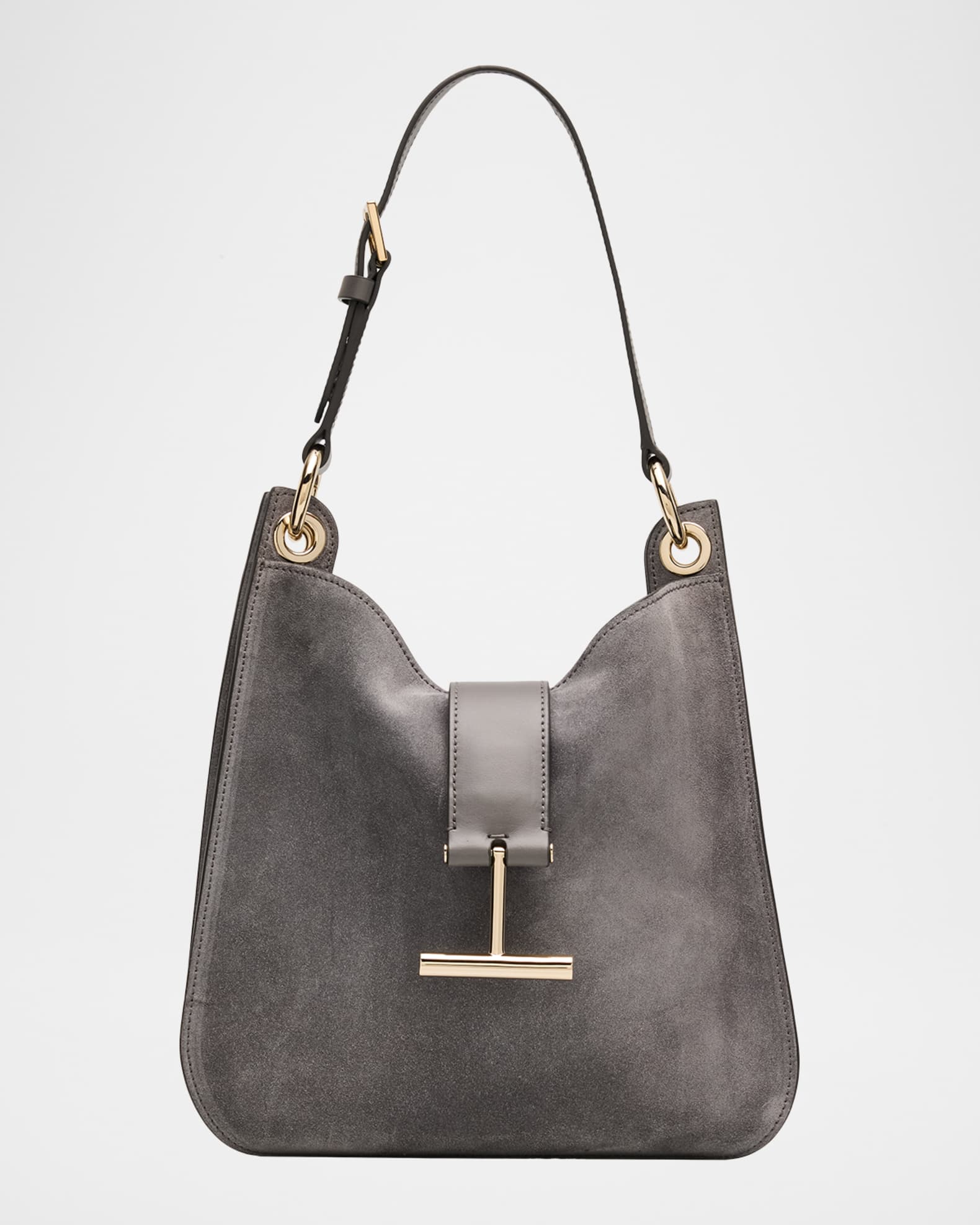 TOM FORD Tara Small Suede Leather Crossbody Bag | Neiman Marcus