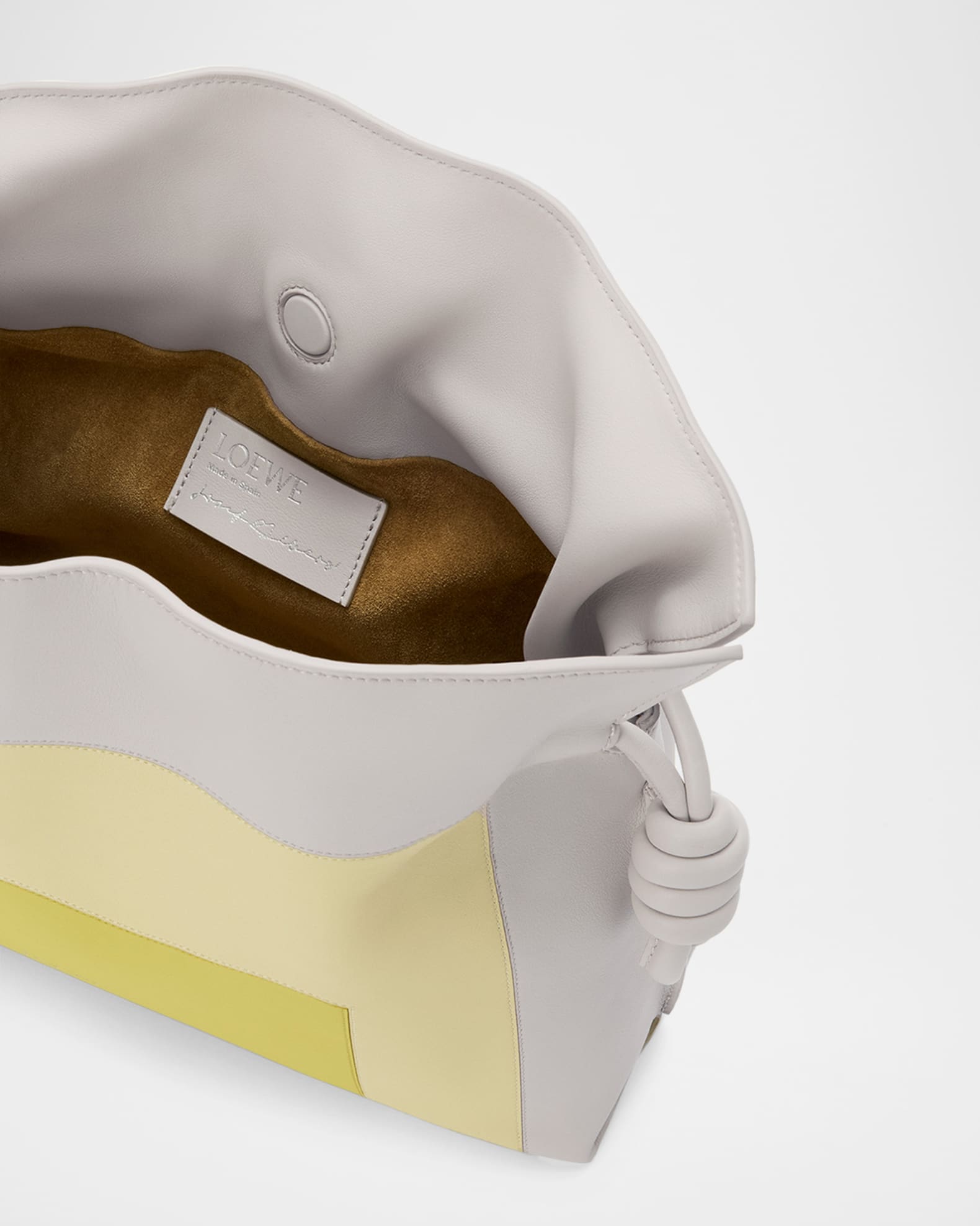 Loewe x Albers Flamenco Medium Clutch Bag in Nappa Leather