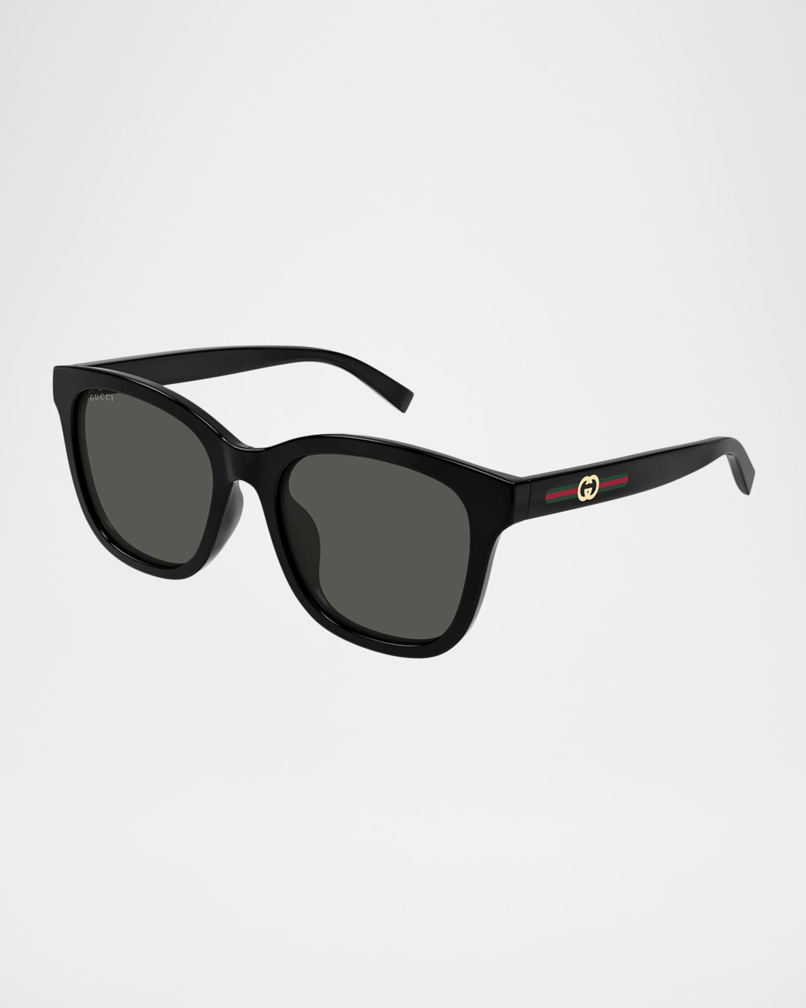 Gucci Gucci Lines 55mm Acetate Square Sunglasses | Neiman Marcus