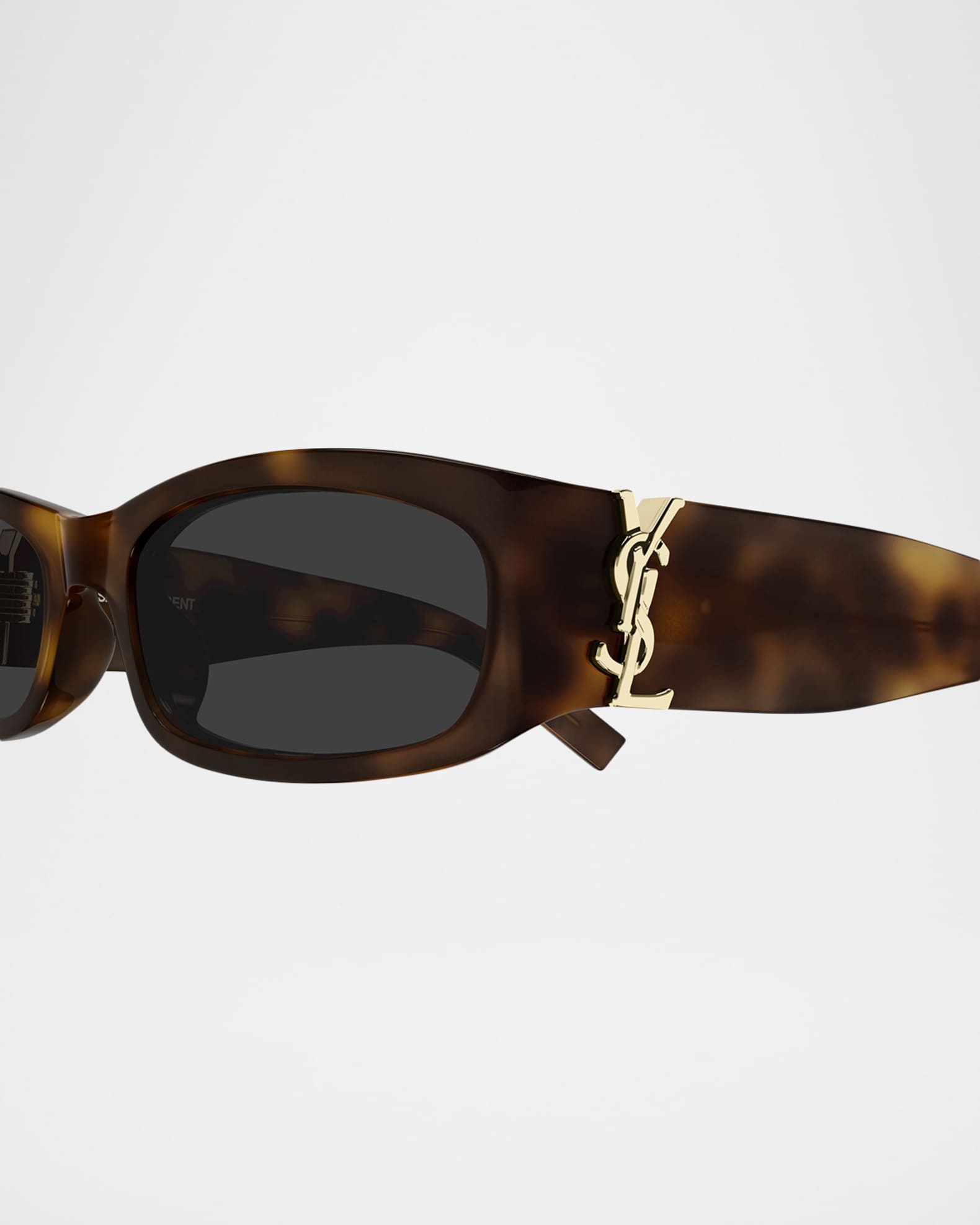 Saint Laurent YSL 55mm Acetate Rectangular Sunglasses | Neiman Marcus
