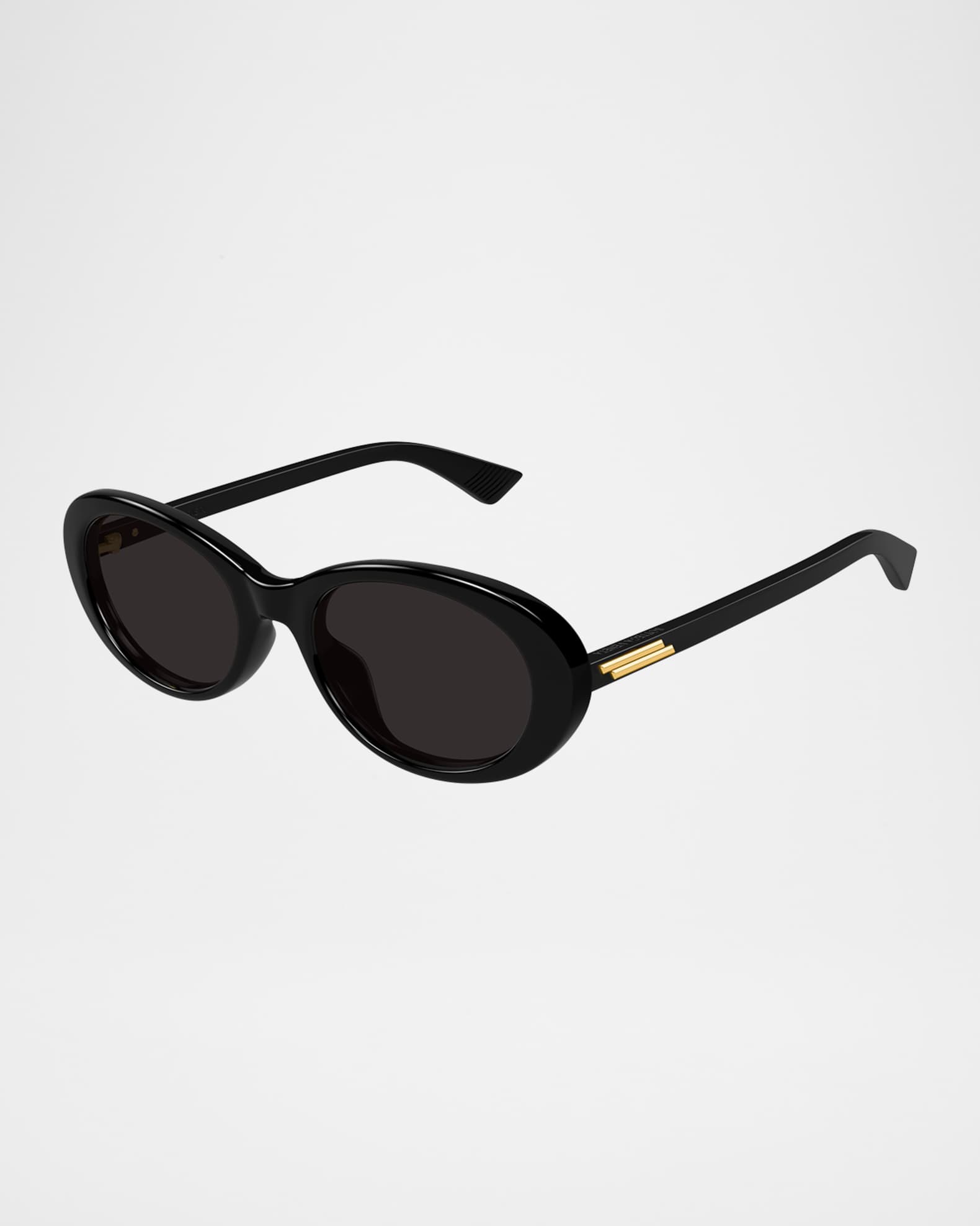 Bottega Veneta Classic 56mm Acetate Oval Sunglasses | Neiman Marcus