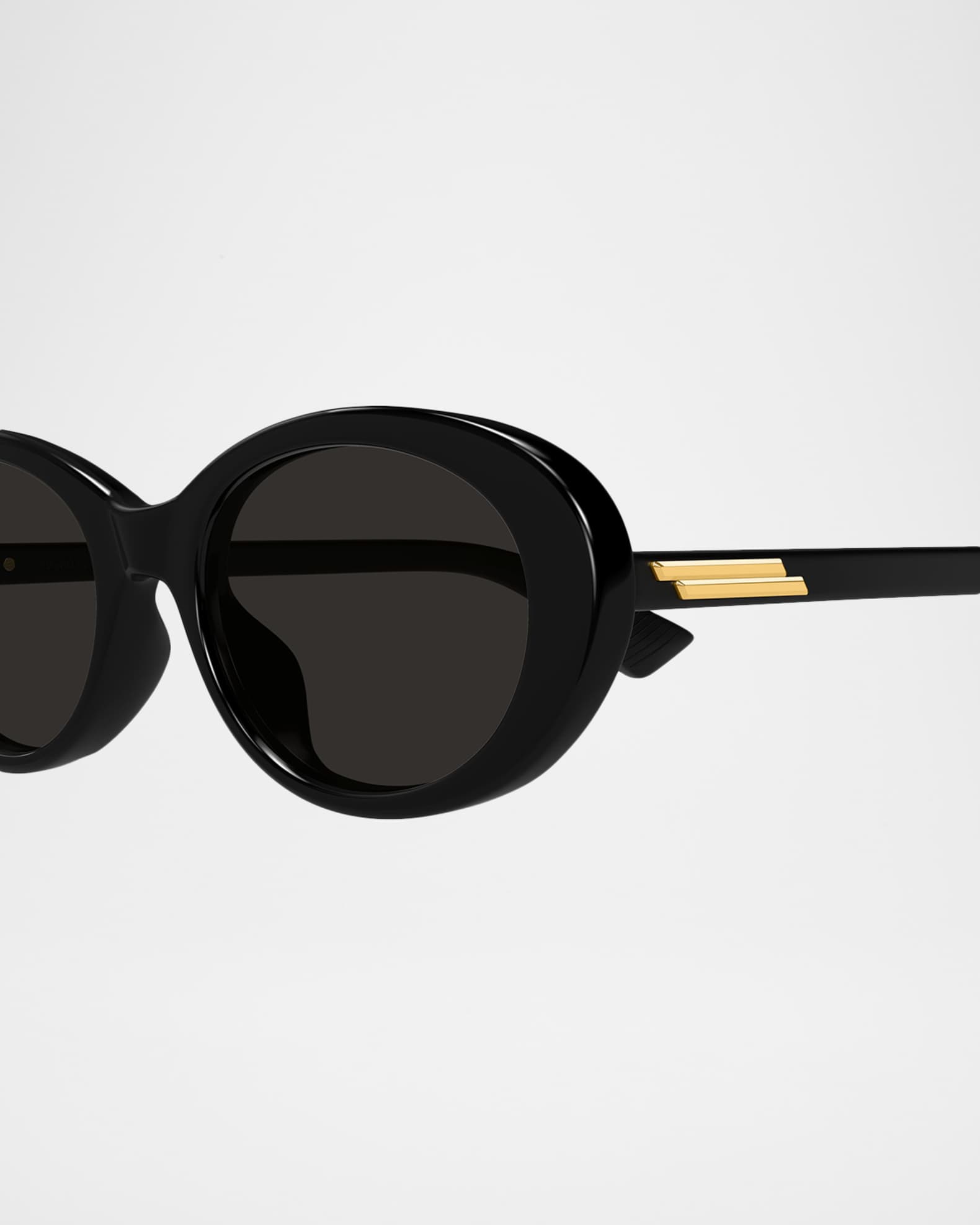 Bottega Veneta Classic 56mm Acetate Oval Sunglasses | Neiman Marcus