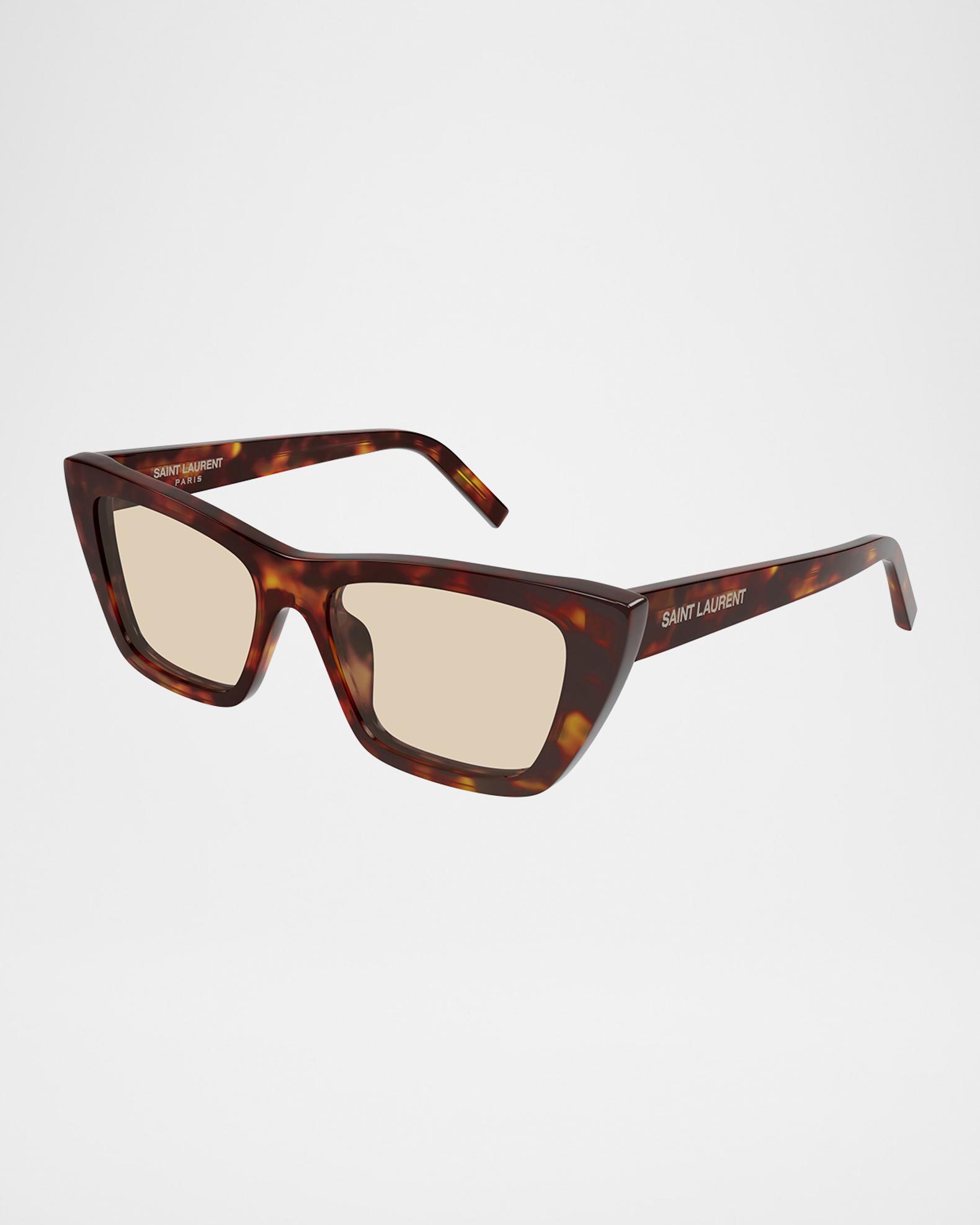 Saint Laurent 53mm Cat Eye Sunglasses Saint Laurent Mica 53mm Acetate Cat-Eye Sunglasses  main image 2