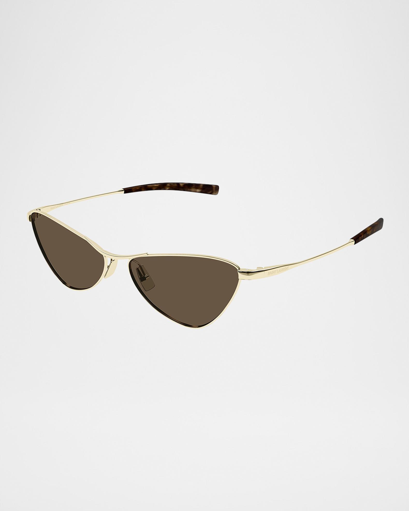 Saint Laurent 56mm Titanium Cat-Eye Sunglasses | Neiman Marcus display picture 1