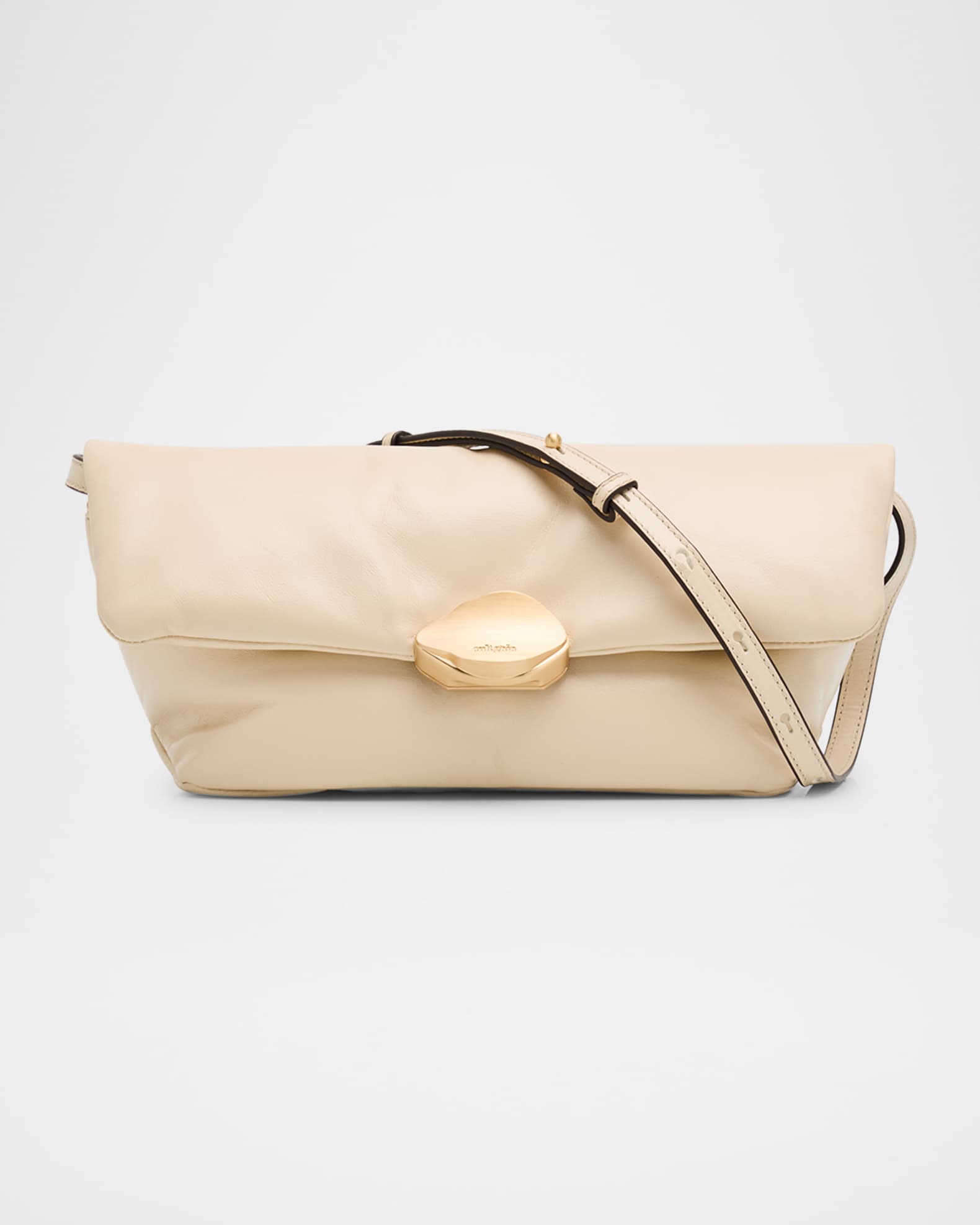 Cult Gaia Wren Puffy Leather Shoulder Bag | Neiman Marcus