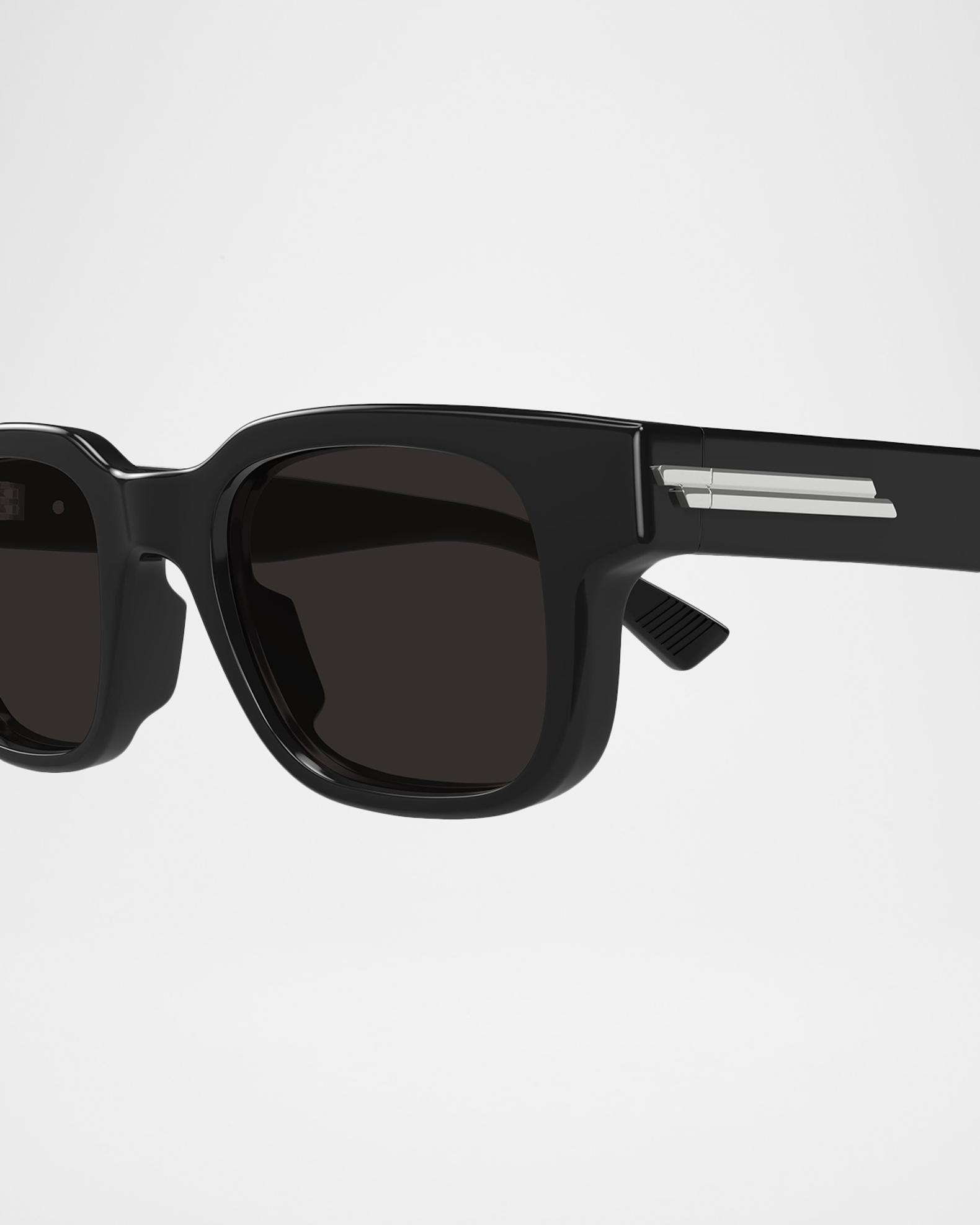 Bottega Veneta Men's Bv1411s-001 Acetate Rectangle Sunglasses