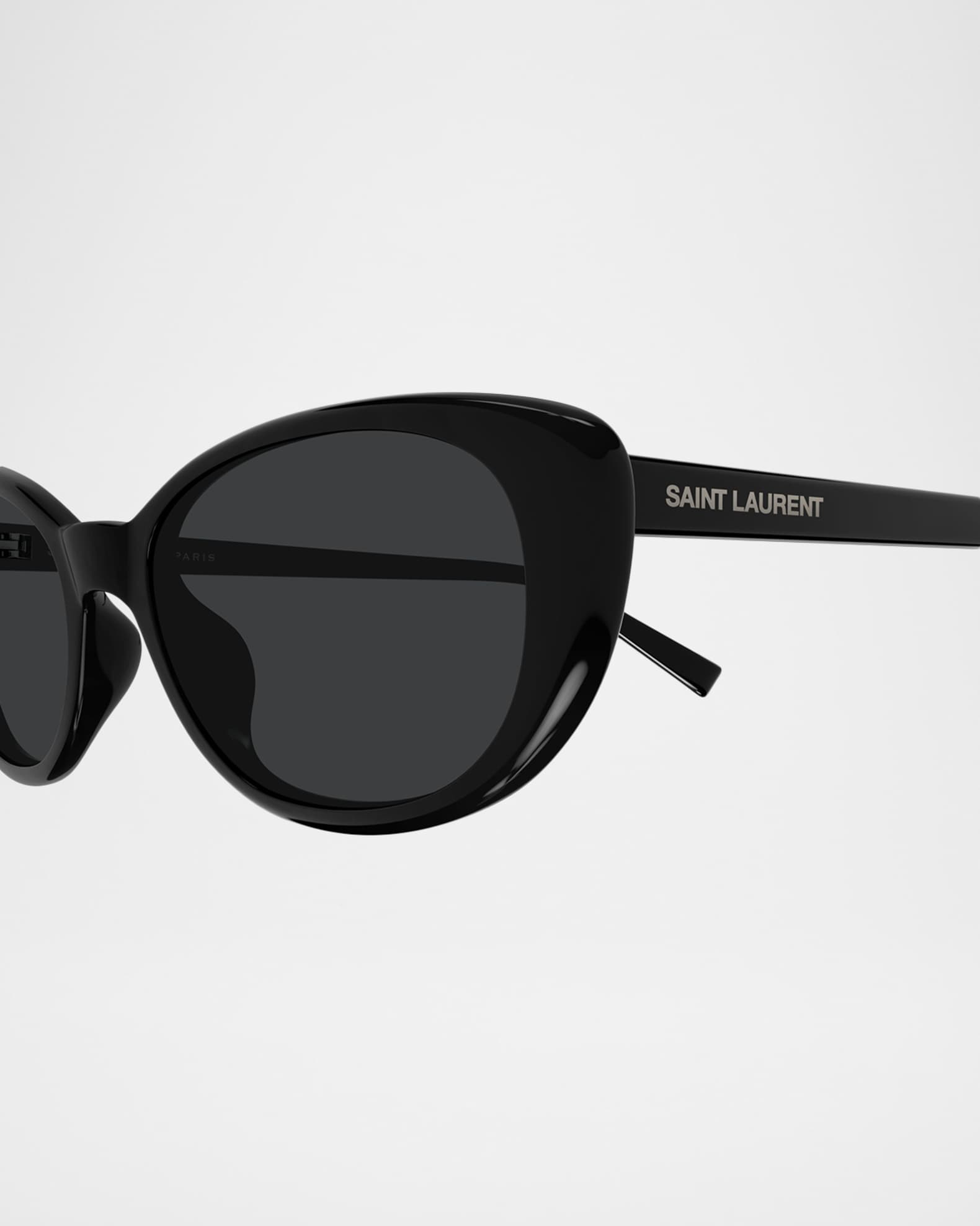 Saint Laurent 52mm Acetate Cat-Eye Sunglasses | Neiman Marcus