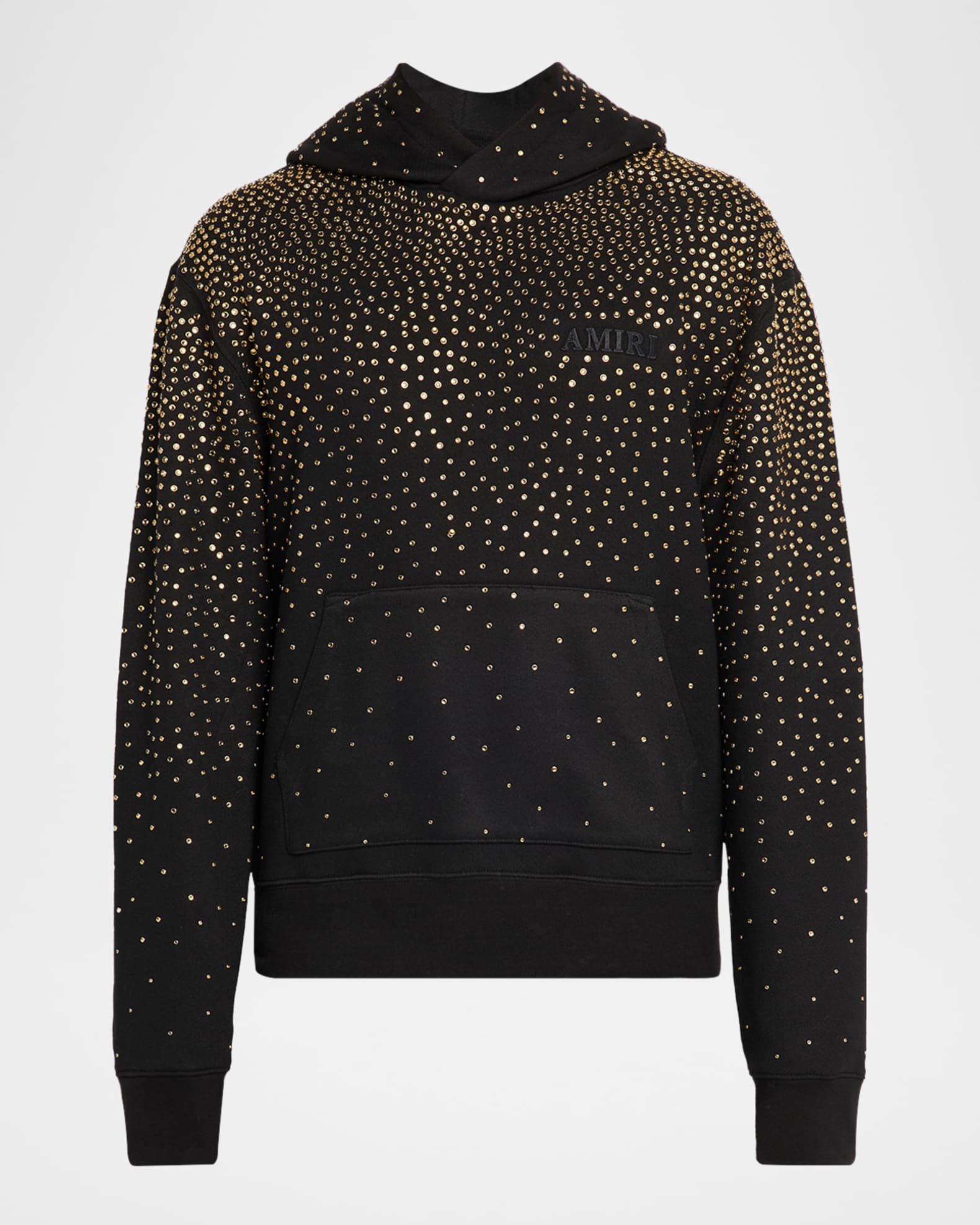 Amiri Men's Crystal-Embellished Logo Hoodie | Neiman Marcus