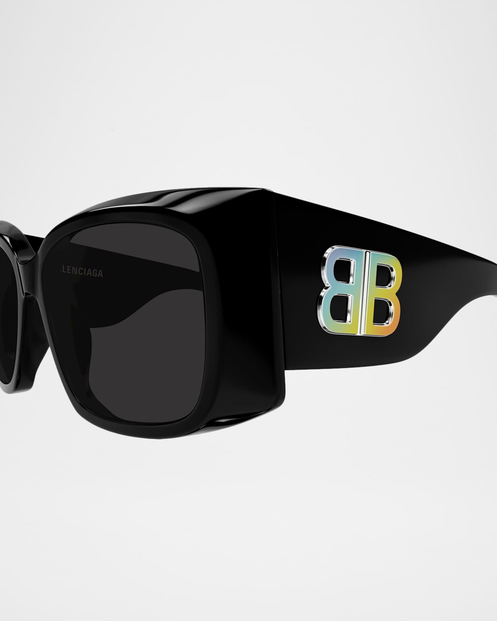 Balenciaga Signature 58mm Acetate Butterfly Sunglasses | Neiman Marcus