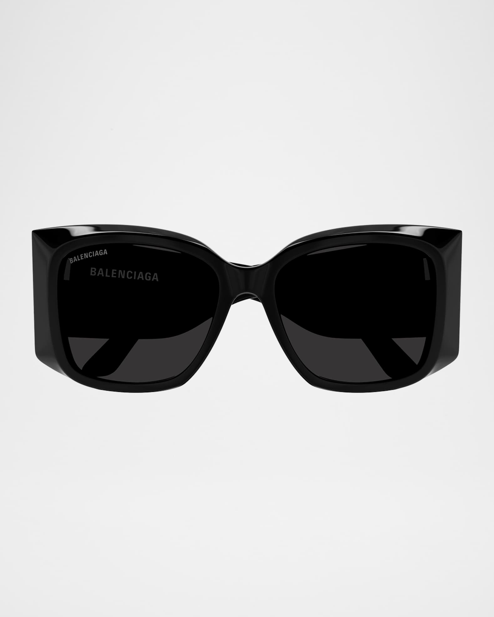 Balenciaga Signature 58mm Acetate Butterfly Sunglasses | Neiman Marcus