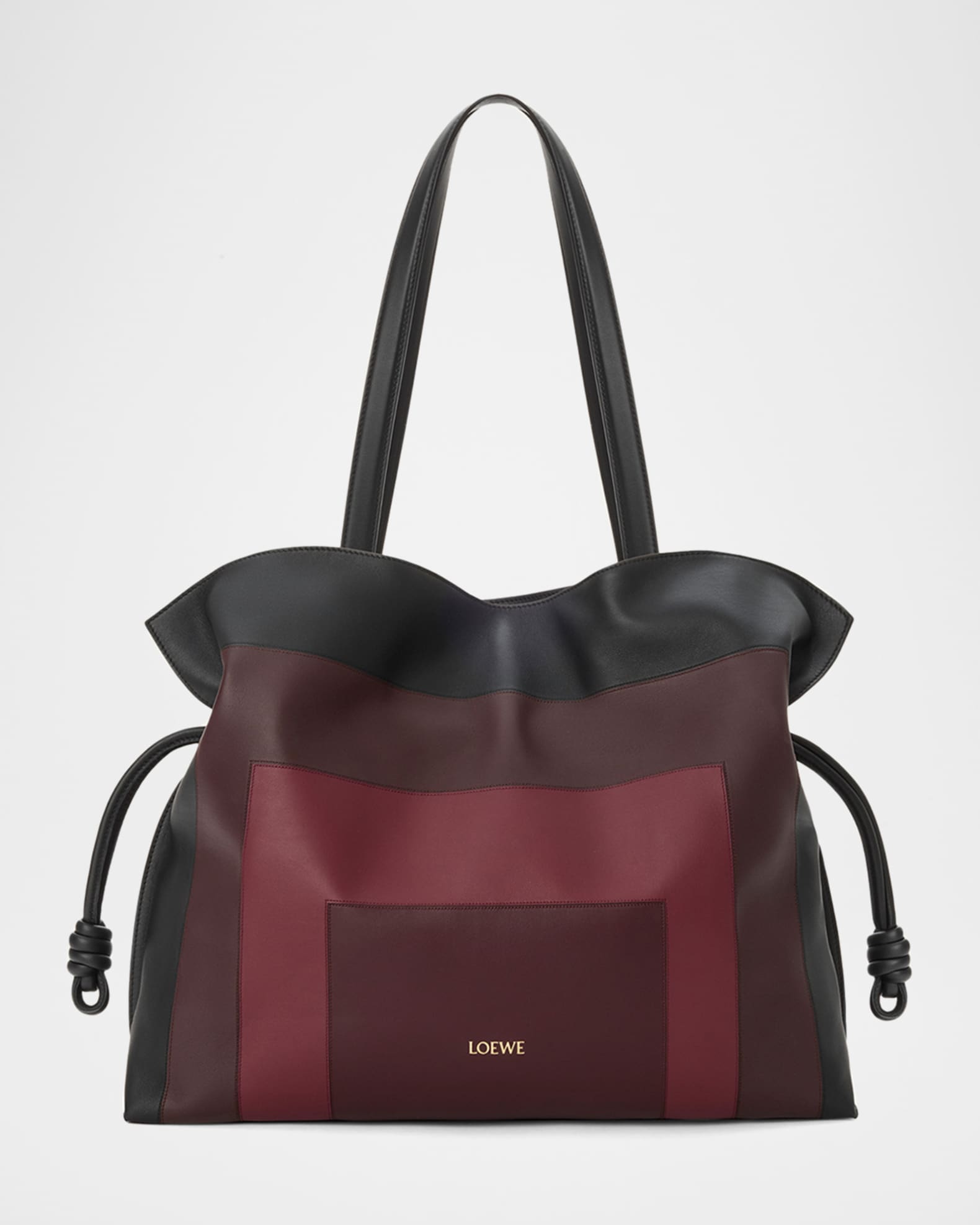 Loewe x Albers Flamenco XL Clutch Bag in Nappa Leather | Neiman Marcus