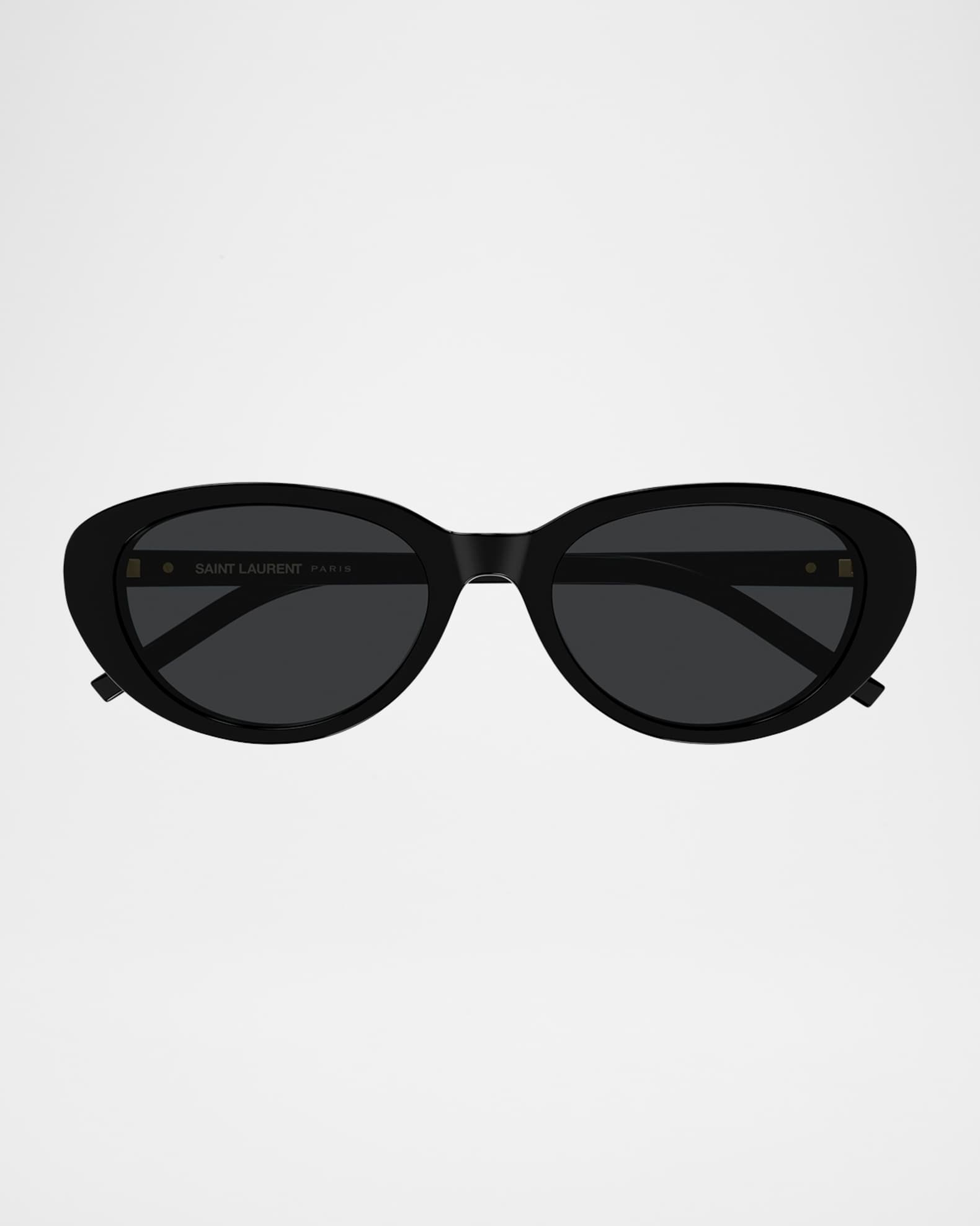 Saint Laurent 55mm Acetate Cat-Eye Sunglasses | Neiman Marcus