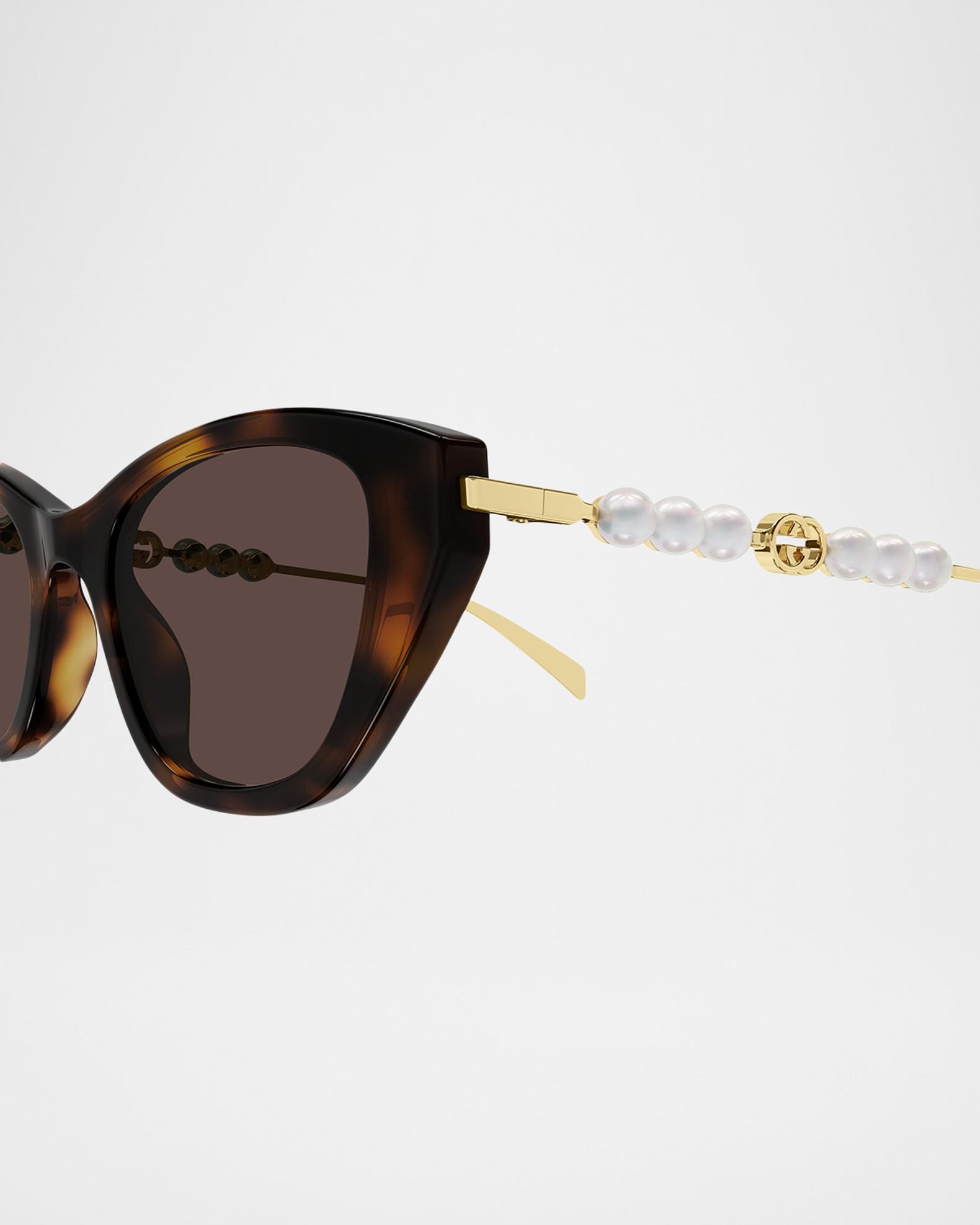 Gucci Pearls and Strass 50mm Acetate Cat-Eye Sunglasses  display picture 3