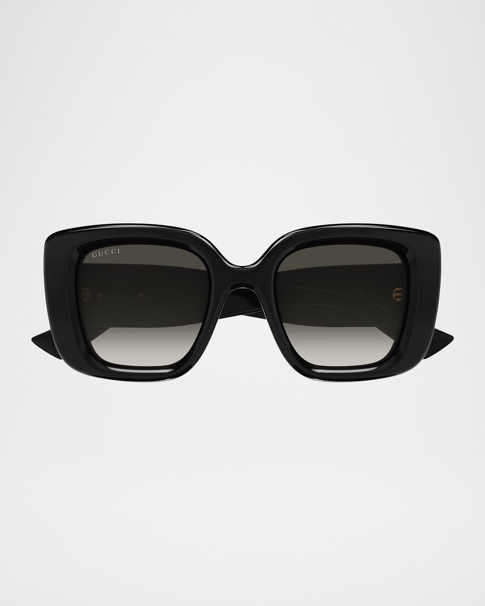 Gucci GG Bag 50mm Acetate Butterfly Sunglasses | Neiman Marcus