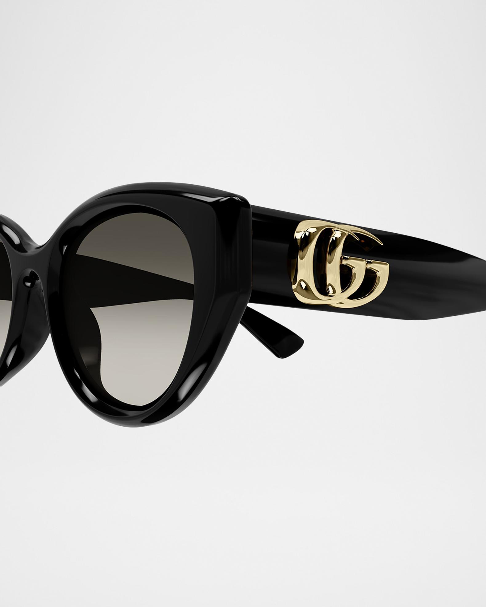 Gucci Double G 52mm Acetate Round Sunglasses | Neiman Marcus