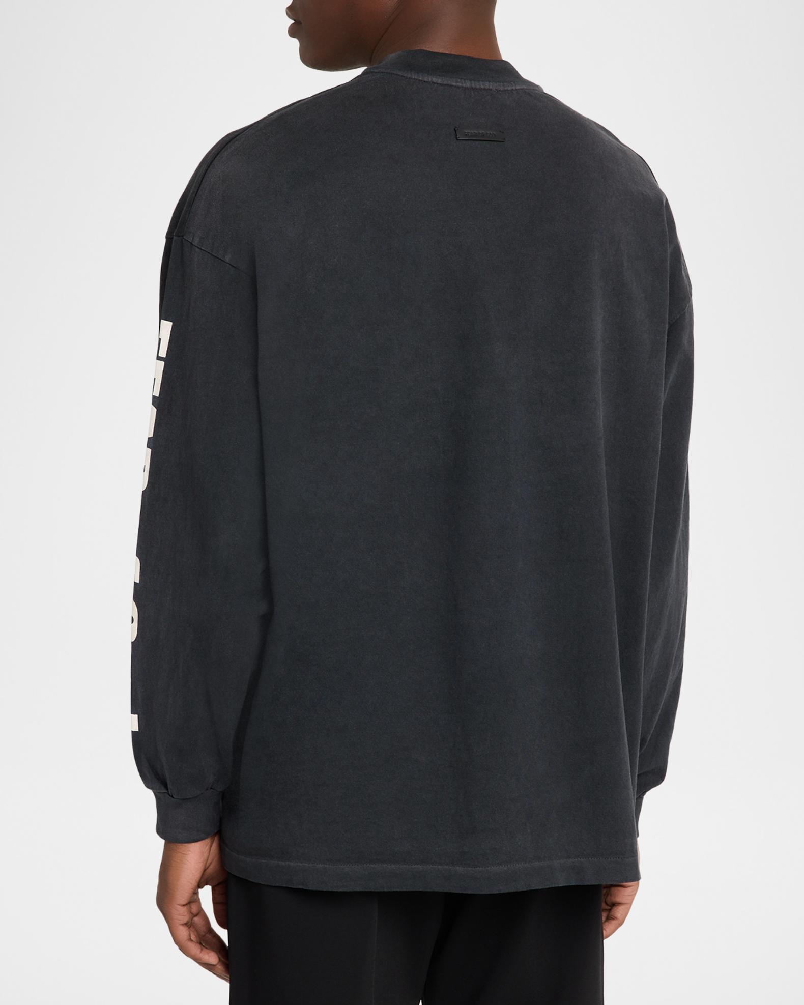 Fear of God Men's Relaxed Fit Logo Long-Sleeve T-Shirt | Neiman Marcus