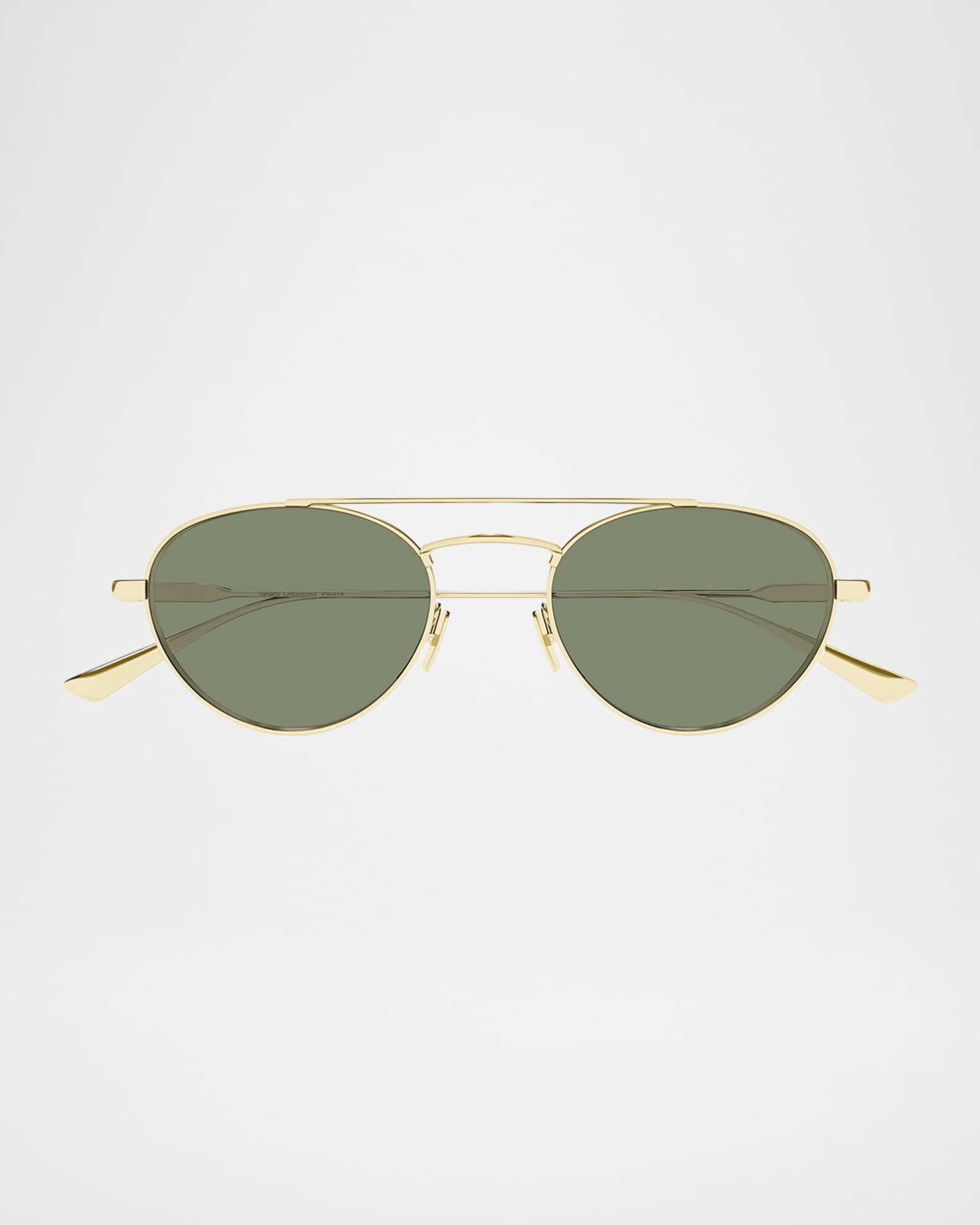 Saint Laurent 51mm Metal Aviator Sunglasses | Neiman Marcus