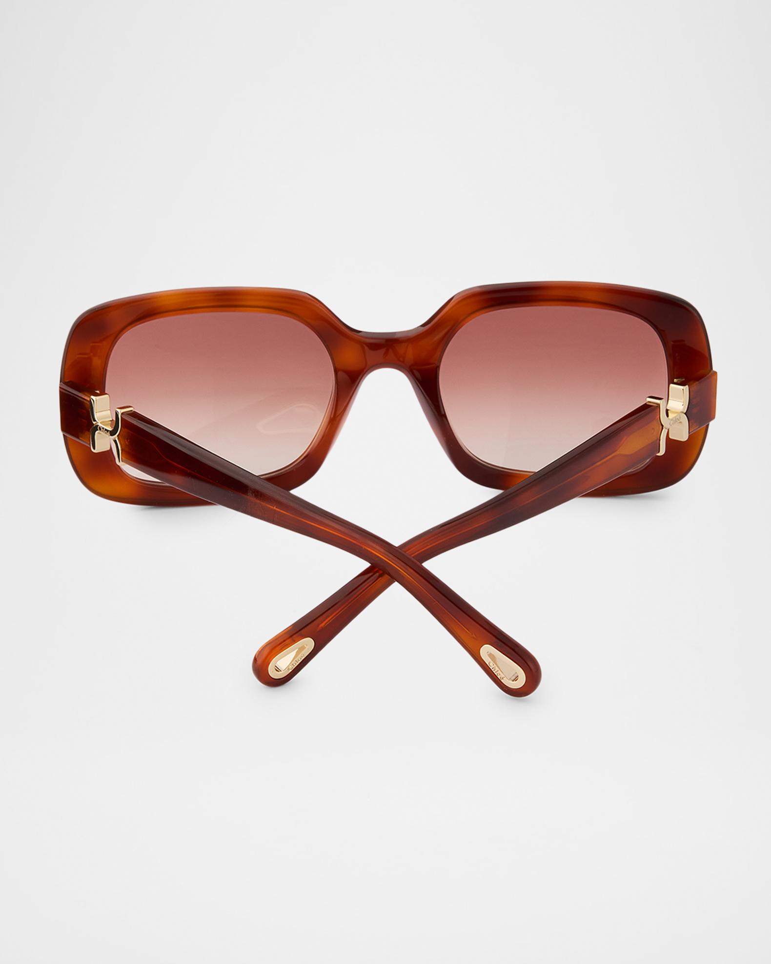 - Chloe mod rectangular sunglasses CH0286S Chloé Rectangular Sunglasses 001 Grey - eye-oo.com main image 2